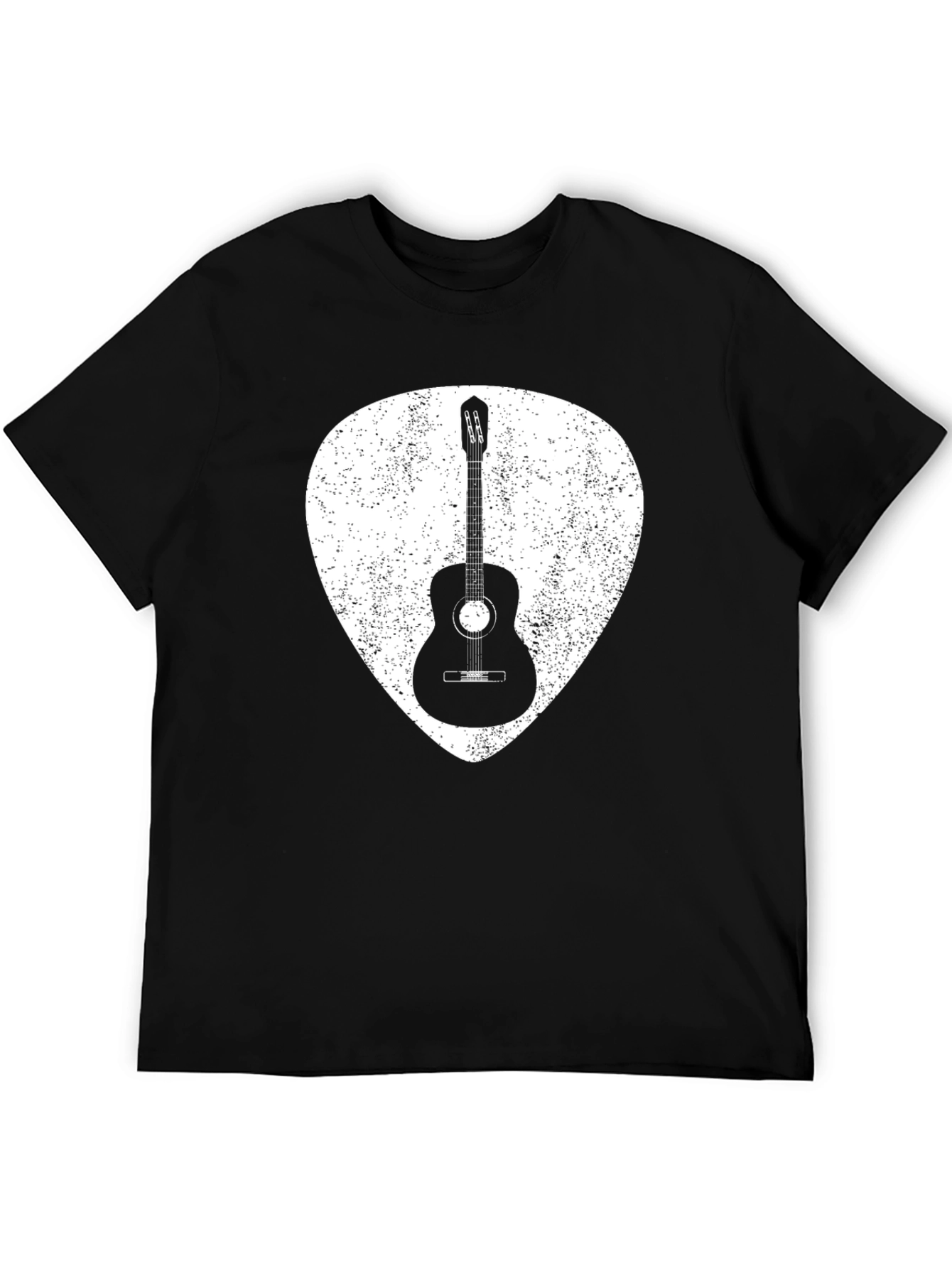 Guitar Pick T-Shirt - Acoustic Instrument Graphic Tee