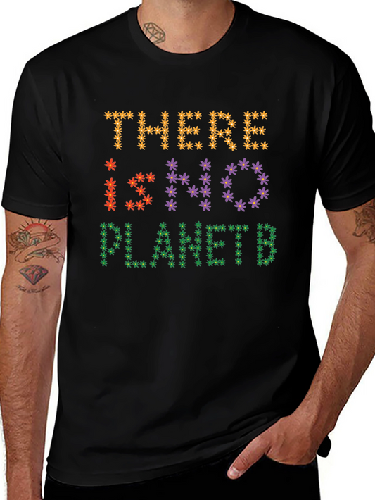 Eco-Friendly There Is No Planet B Floral Graphic Tee