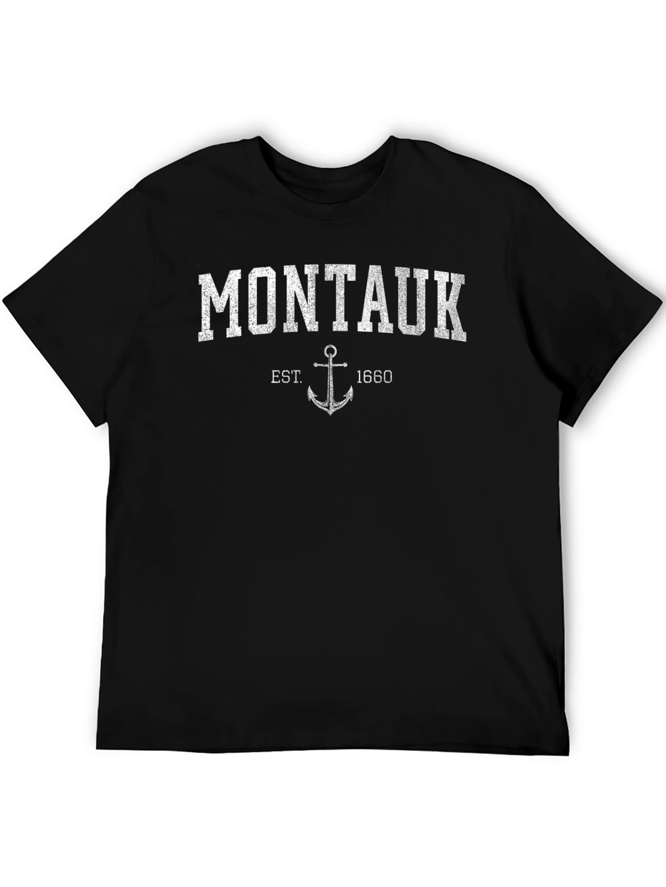 Montauk Est. 1660 Anchor Graphic T-Shirt