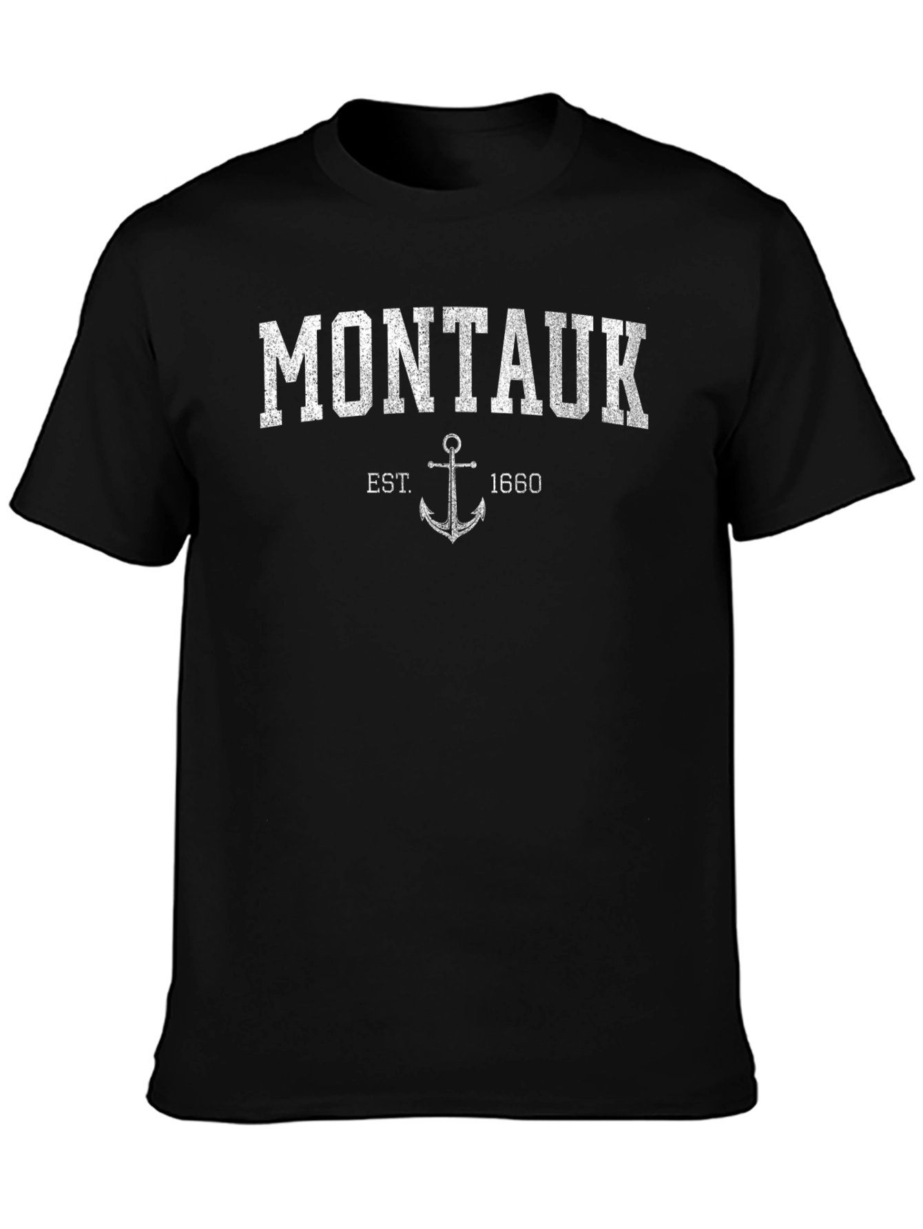 Montauk Est. 1660 Anchor Graphic T-Shirt