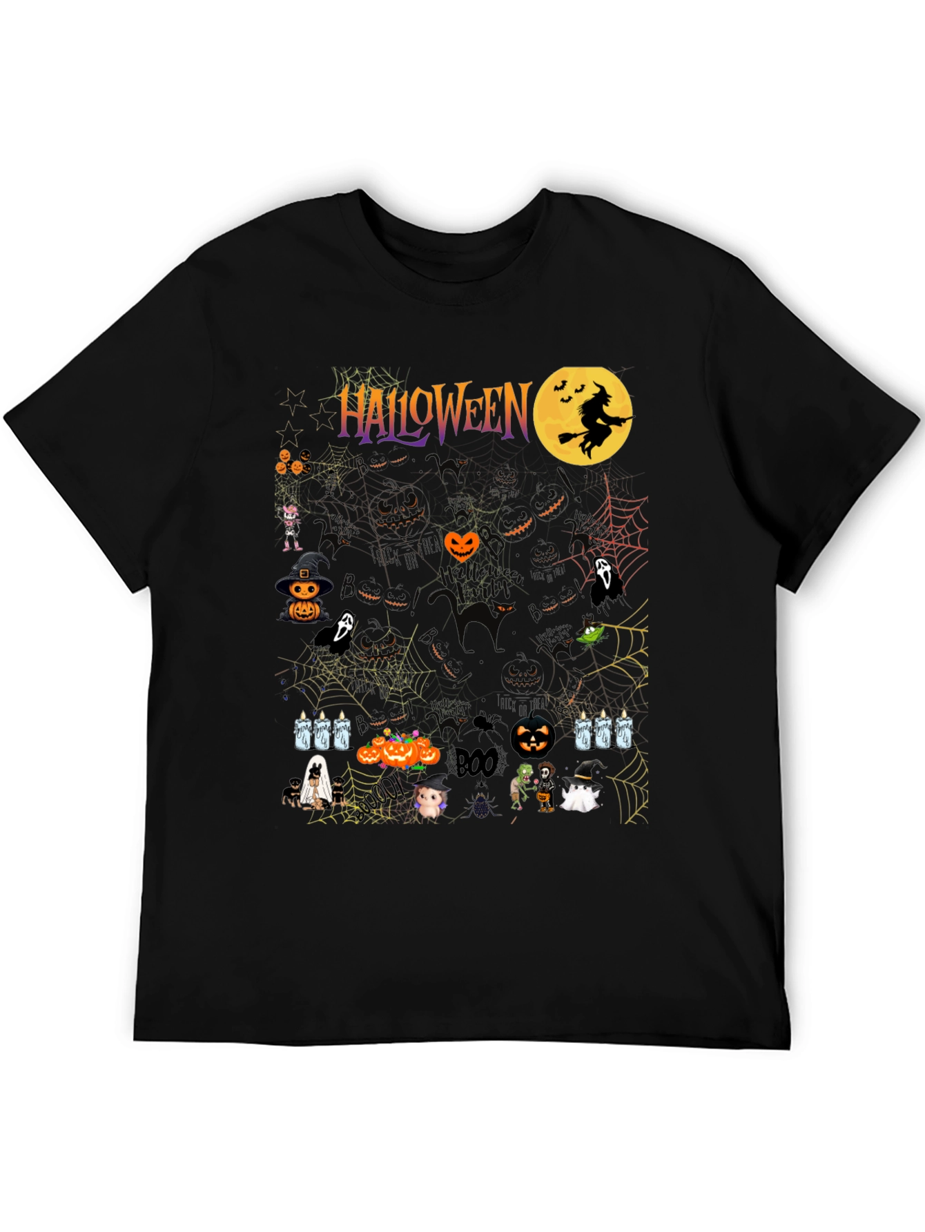 Halloween Graphic Print Tee
