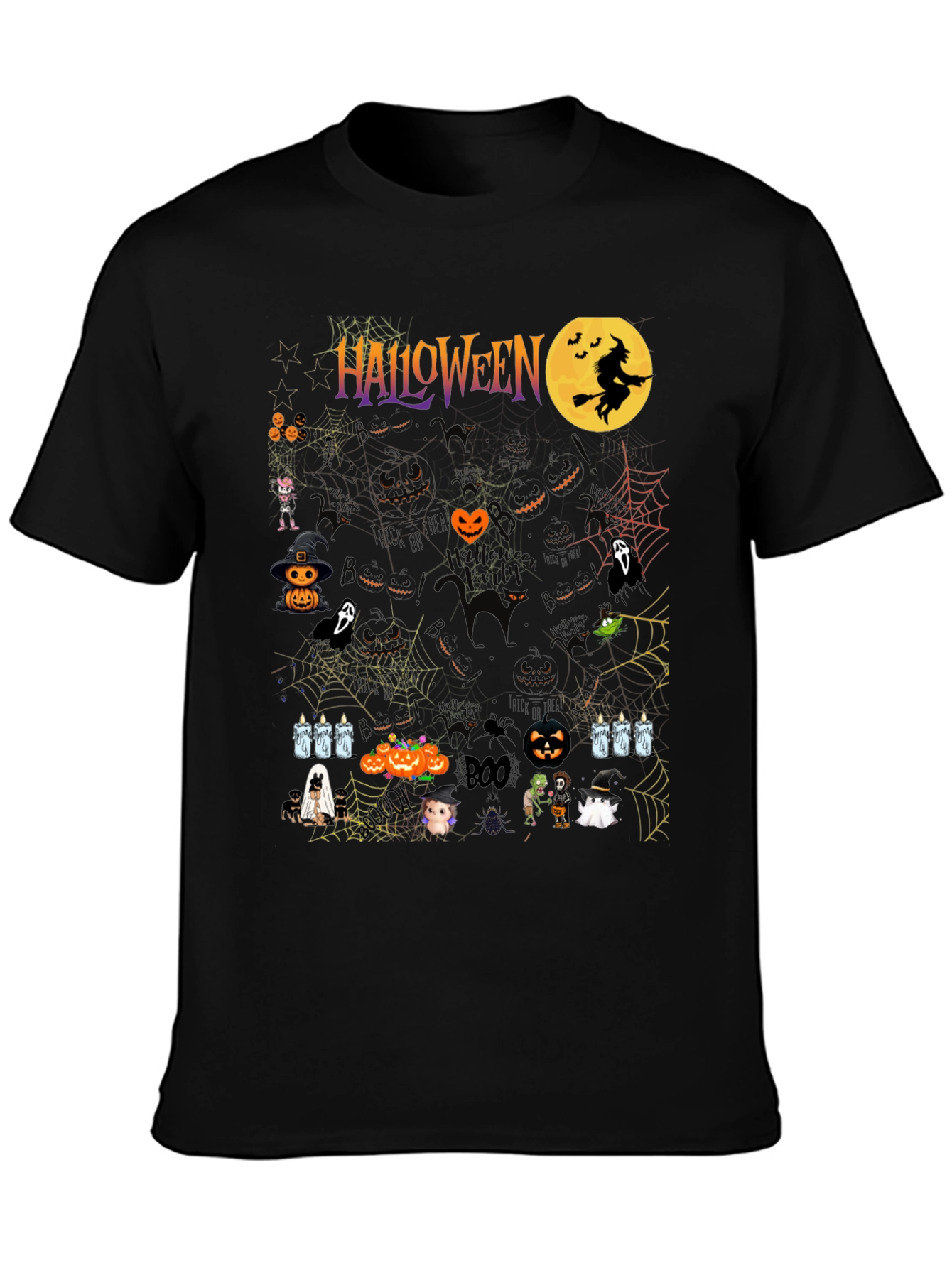 Halloween Graphic Print Tee