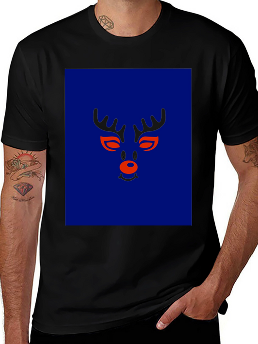 Rudolph Graphic T-Shirt - Festive Holiday Apparel