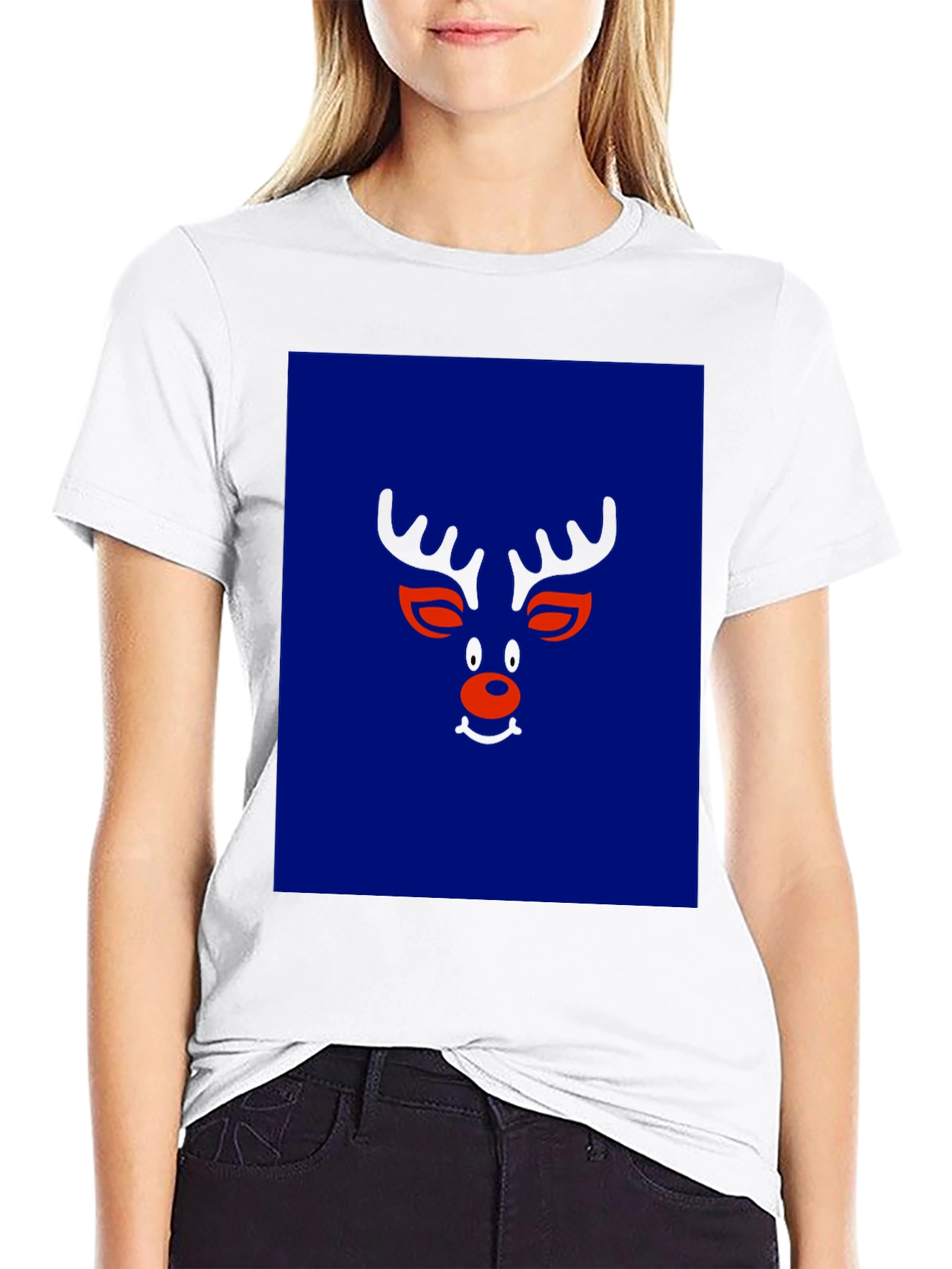 Rudolph Graphic T-Shirt - Festive Holiday Apparel