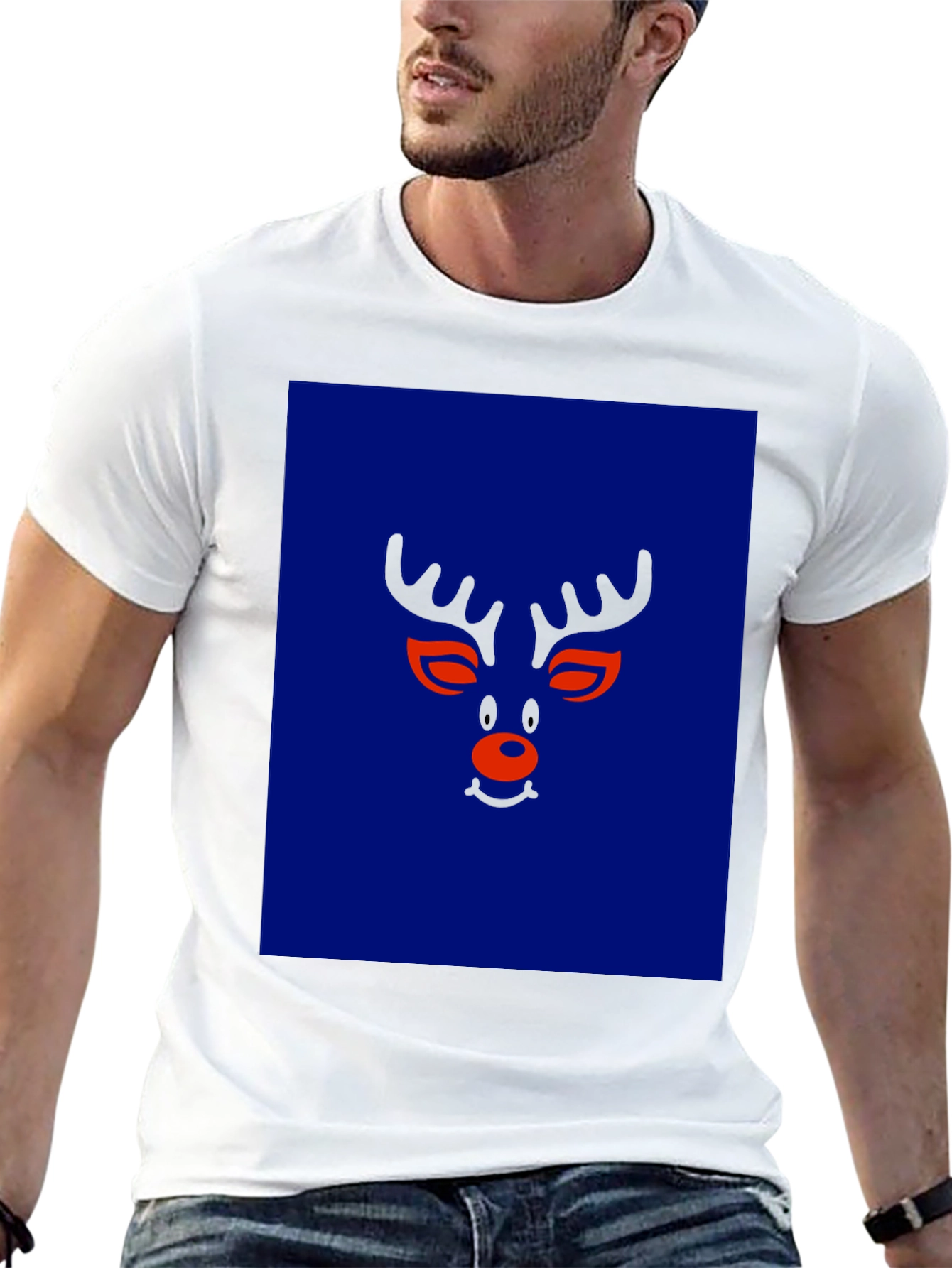 Rudolph Graphic T-Shirt - Festive Holiday Apparel