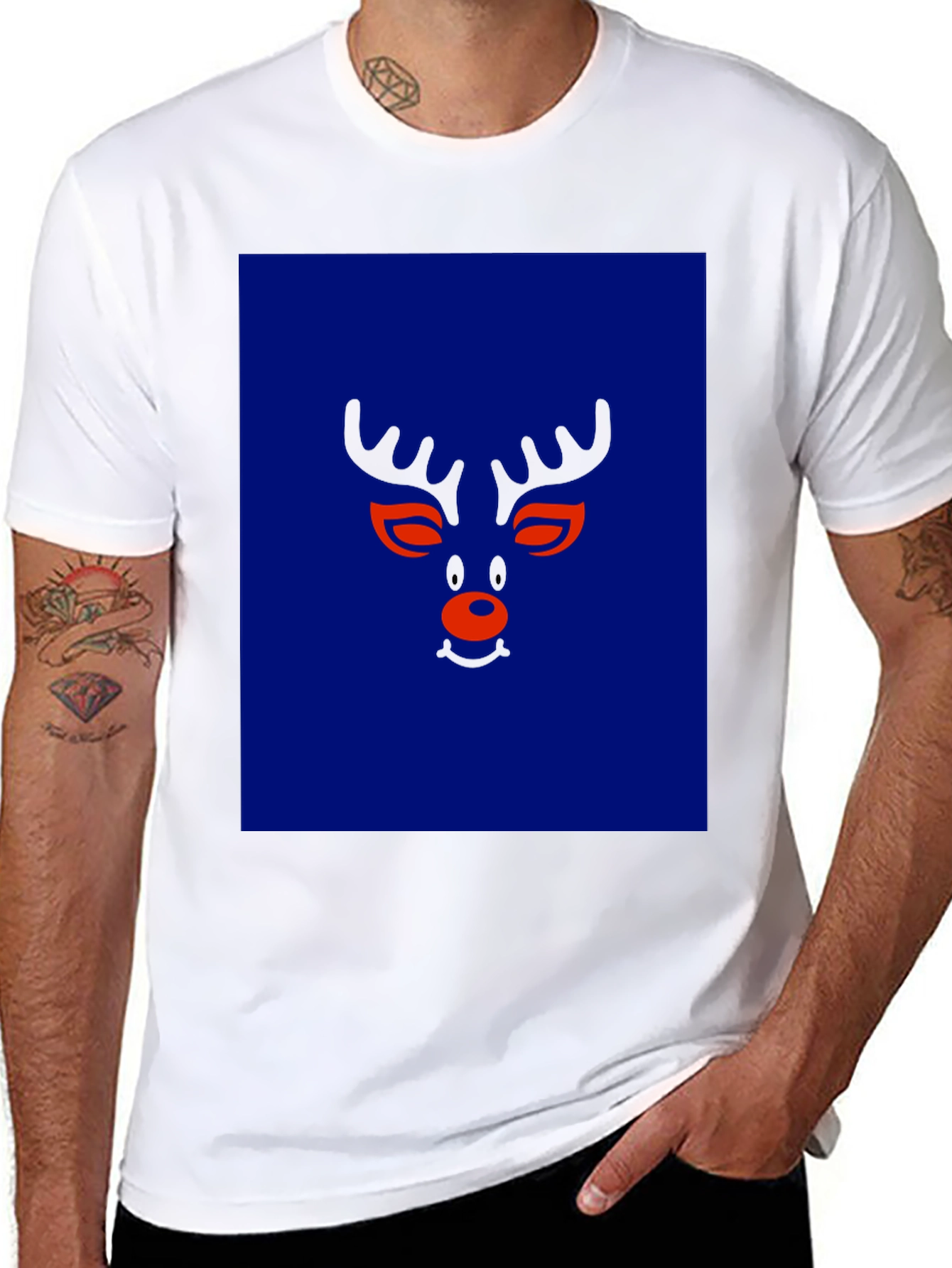 Rudolph Graphic T-Shirt - Festive Holiday Apparel