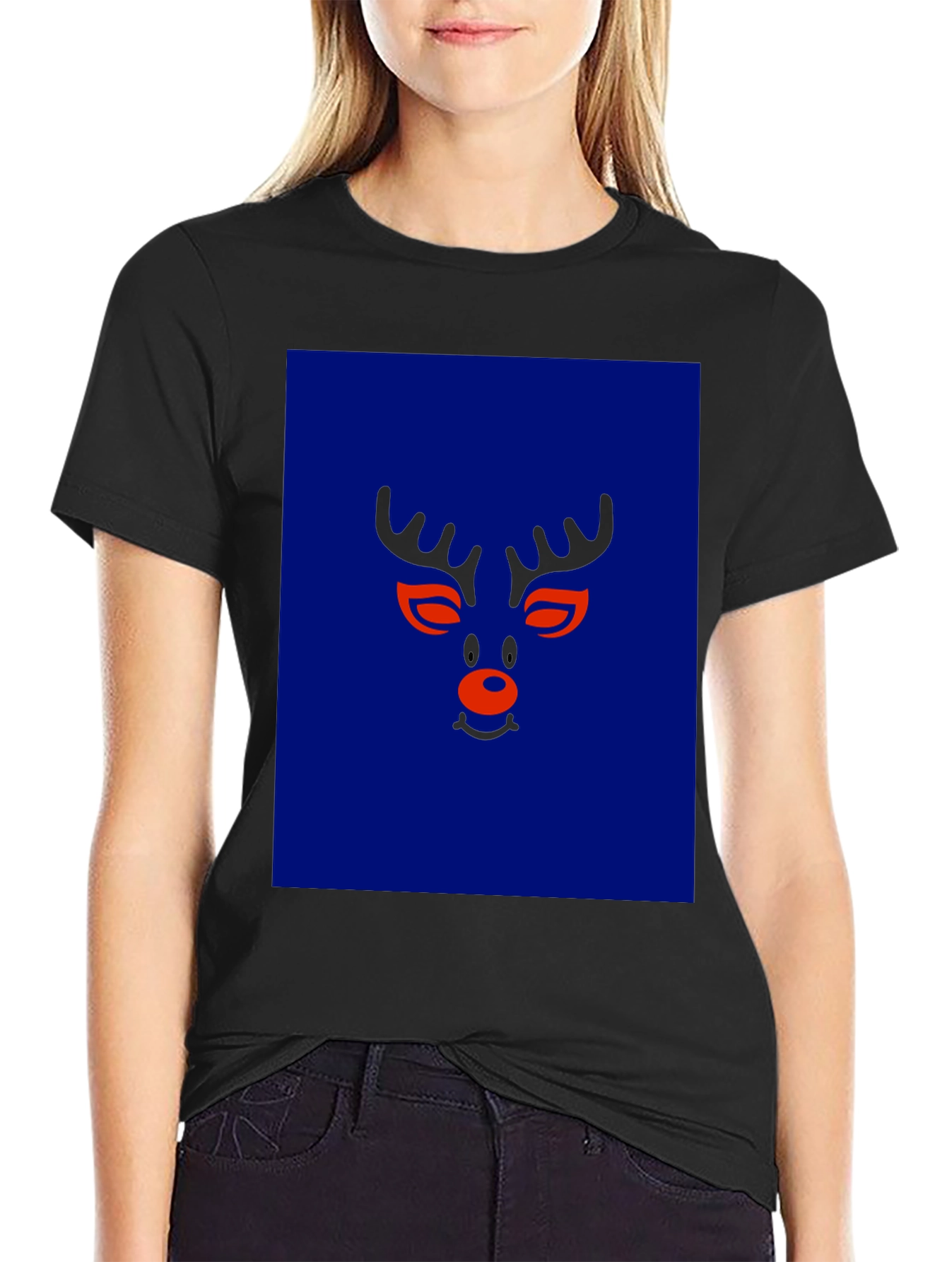 Rudolph Graphic T-Shirt - Festive Holiday Apparel