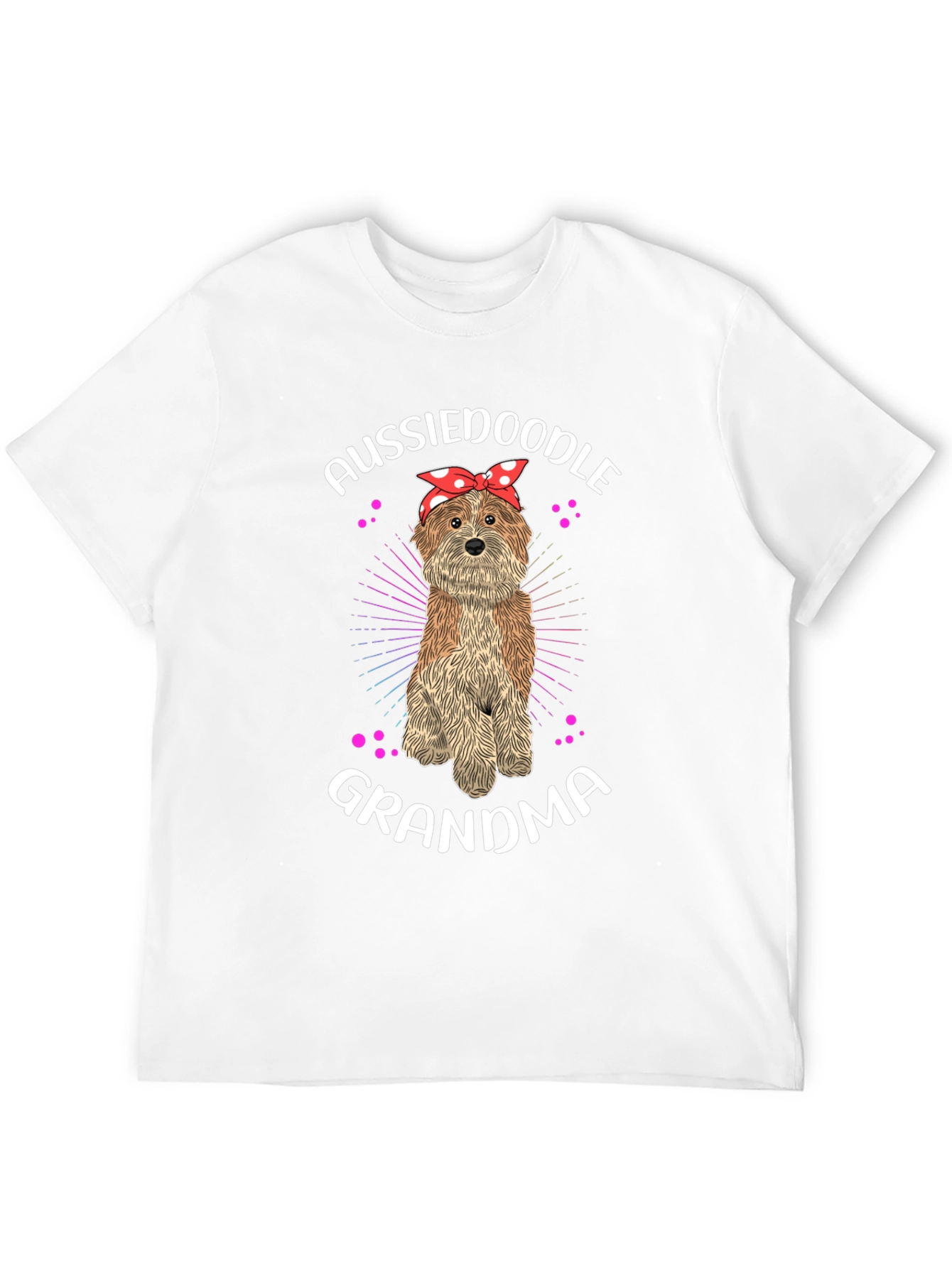 Aussiedoodle Grandma T-Shirt - Dog Lover Tee