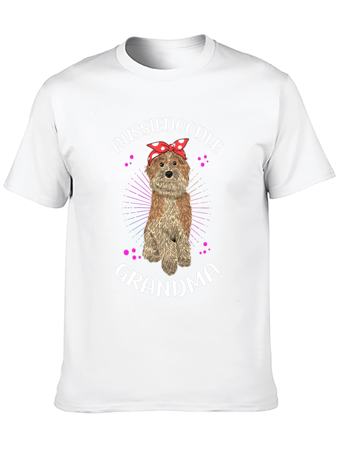 Aussiedoodle Grandma T-Shirt - Dog Lover Tee
