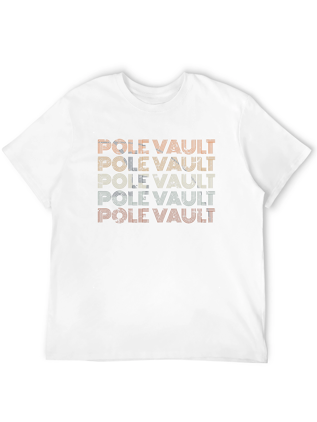 Pole Vault Retro T-Shirt
