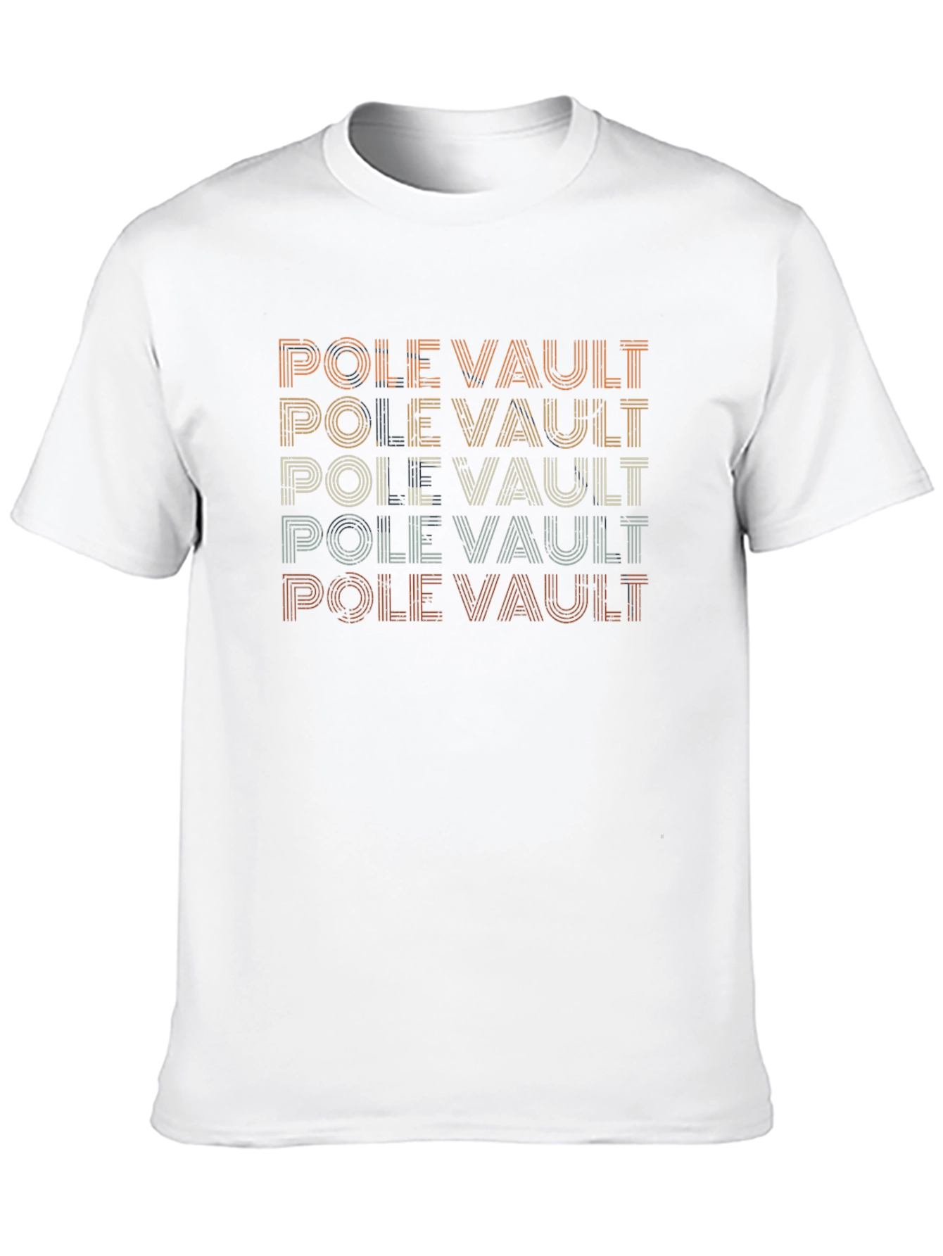 Pole Vault Retro T-Shirt