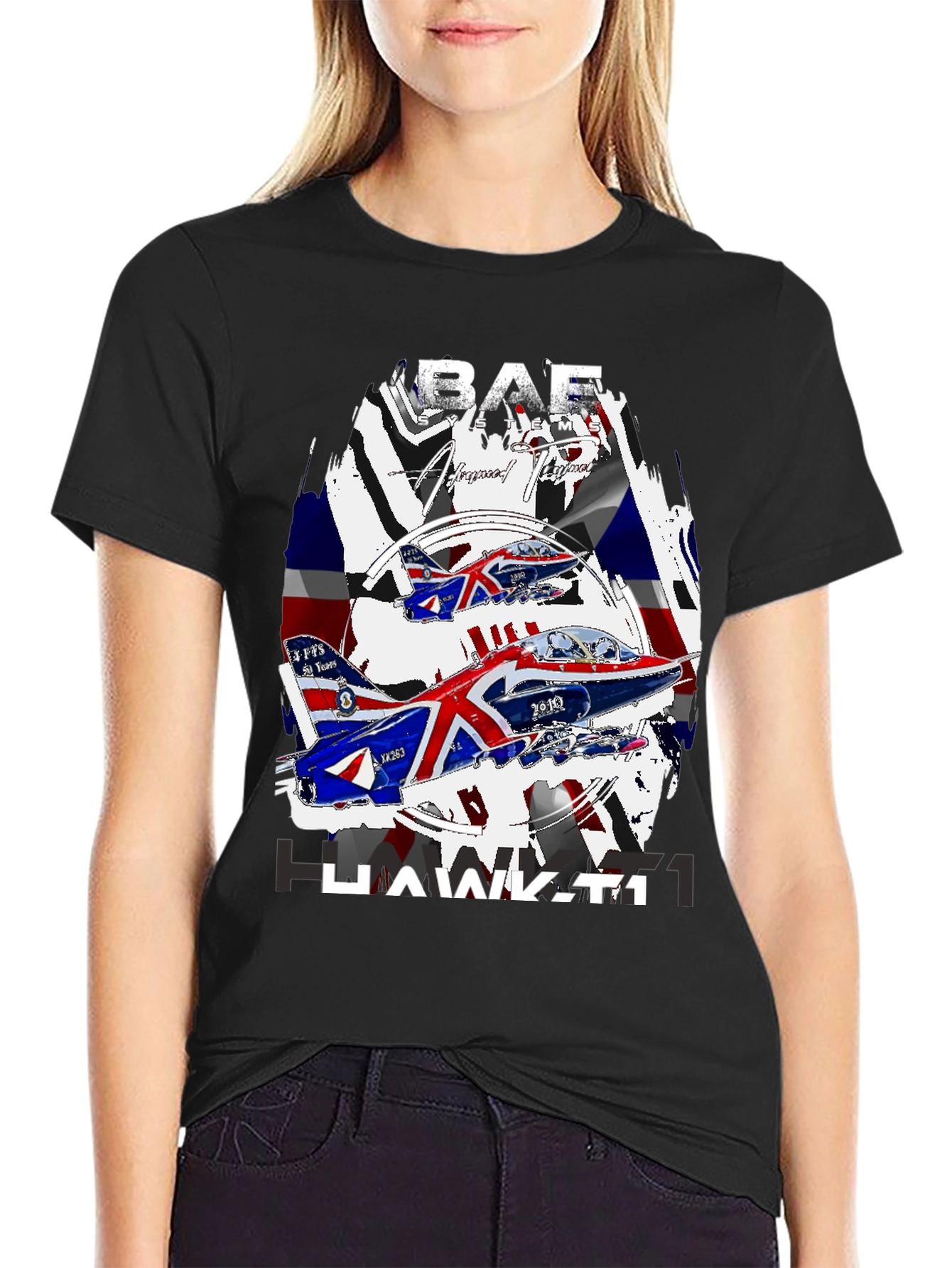 BAE Hawk T1 Jet Graphic T-Shirt