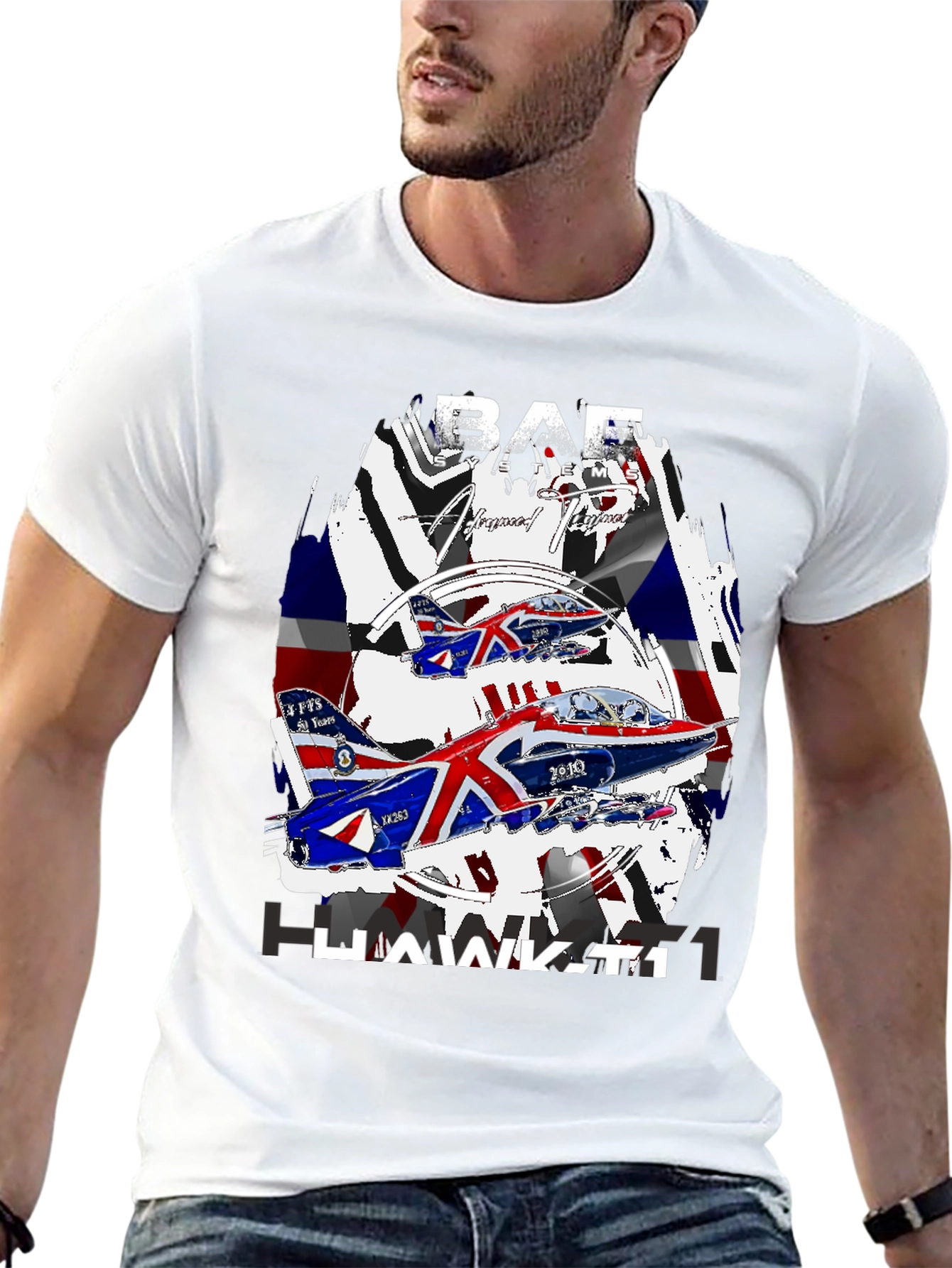 BAE Hawk T1 Jet Graphic T-Shirt