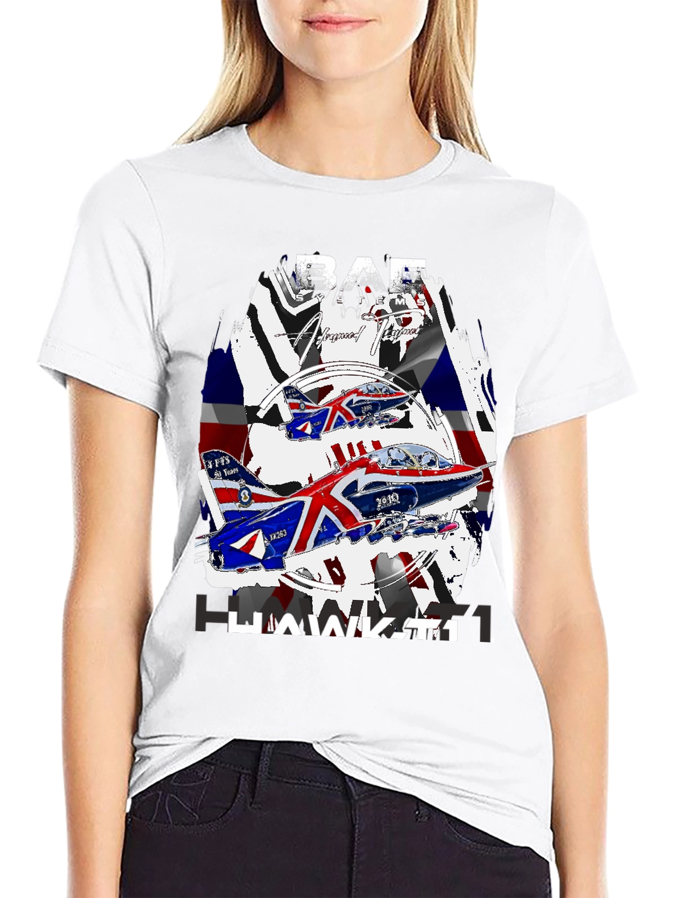 BAE Hawk T1 Jet Graphic T-Shirt