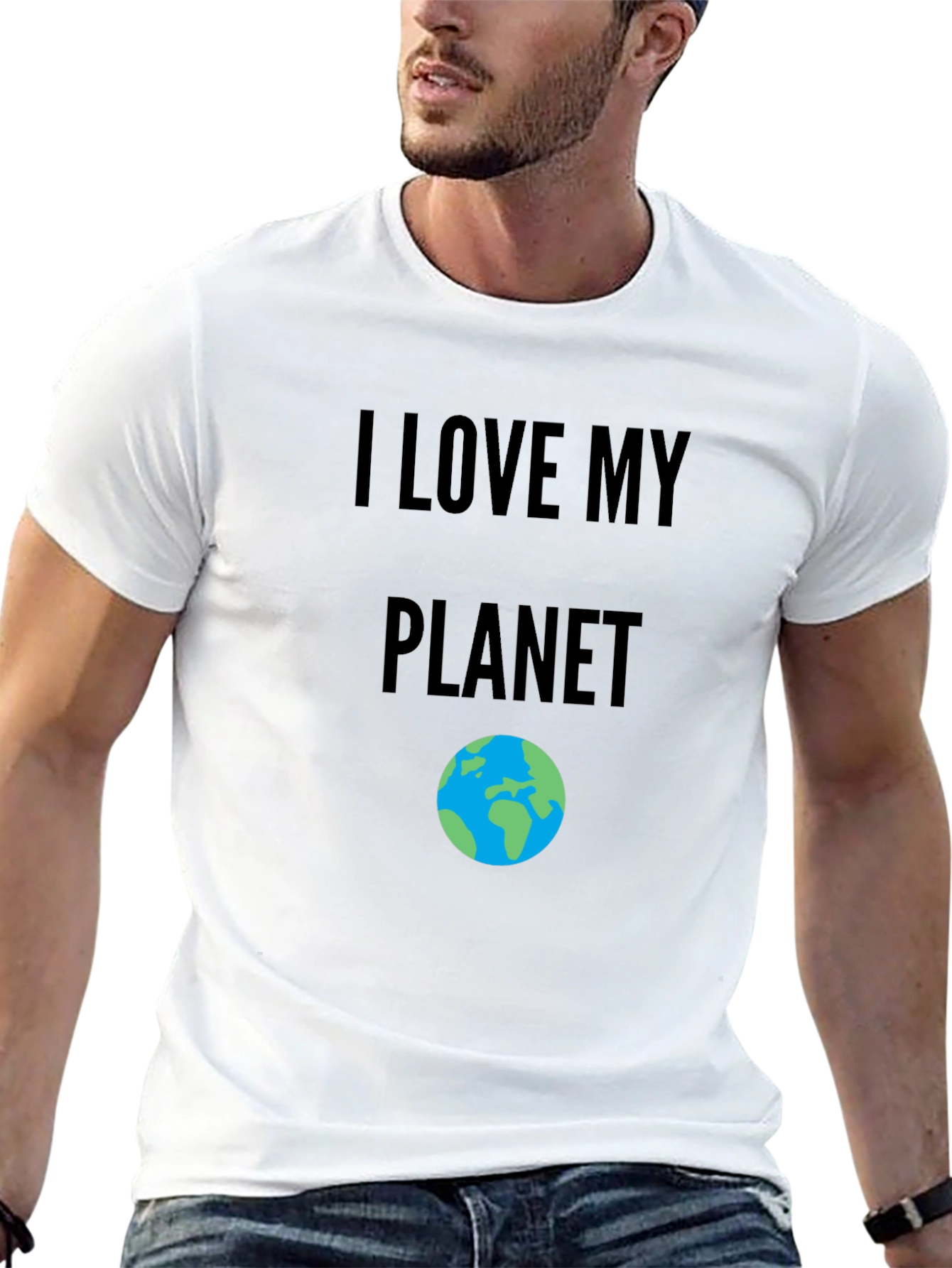 I Love My Planet Graphic T-Shirt