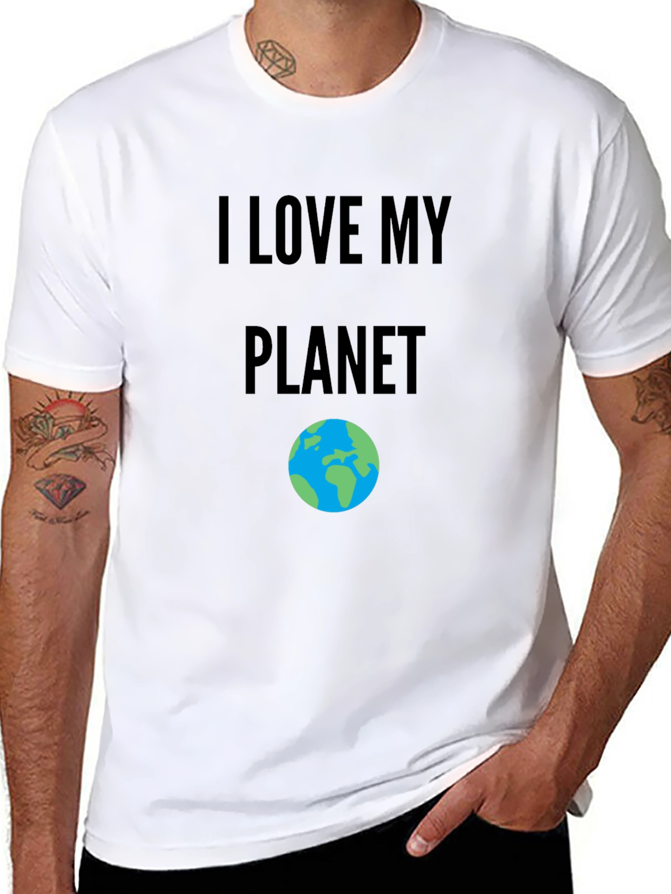 I Love My Planet Graphic T-Shirt