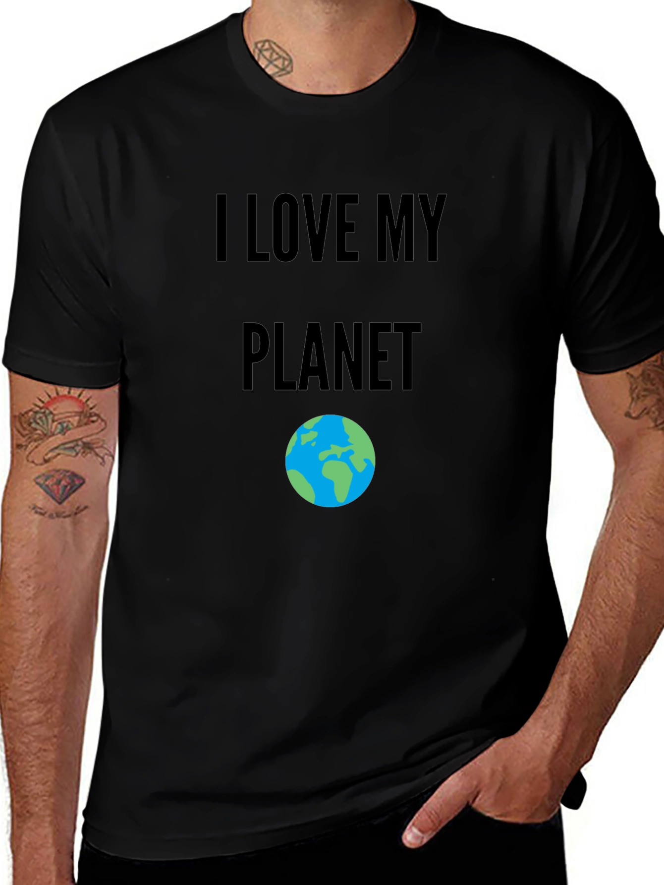 I Love My Planet Graphic T-Shirt