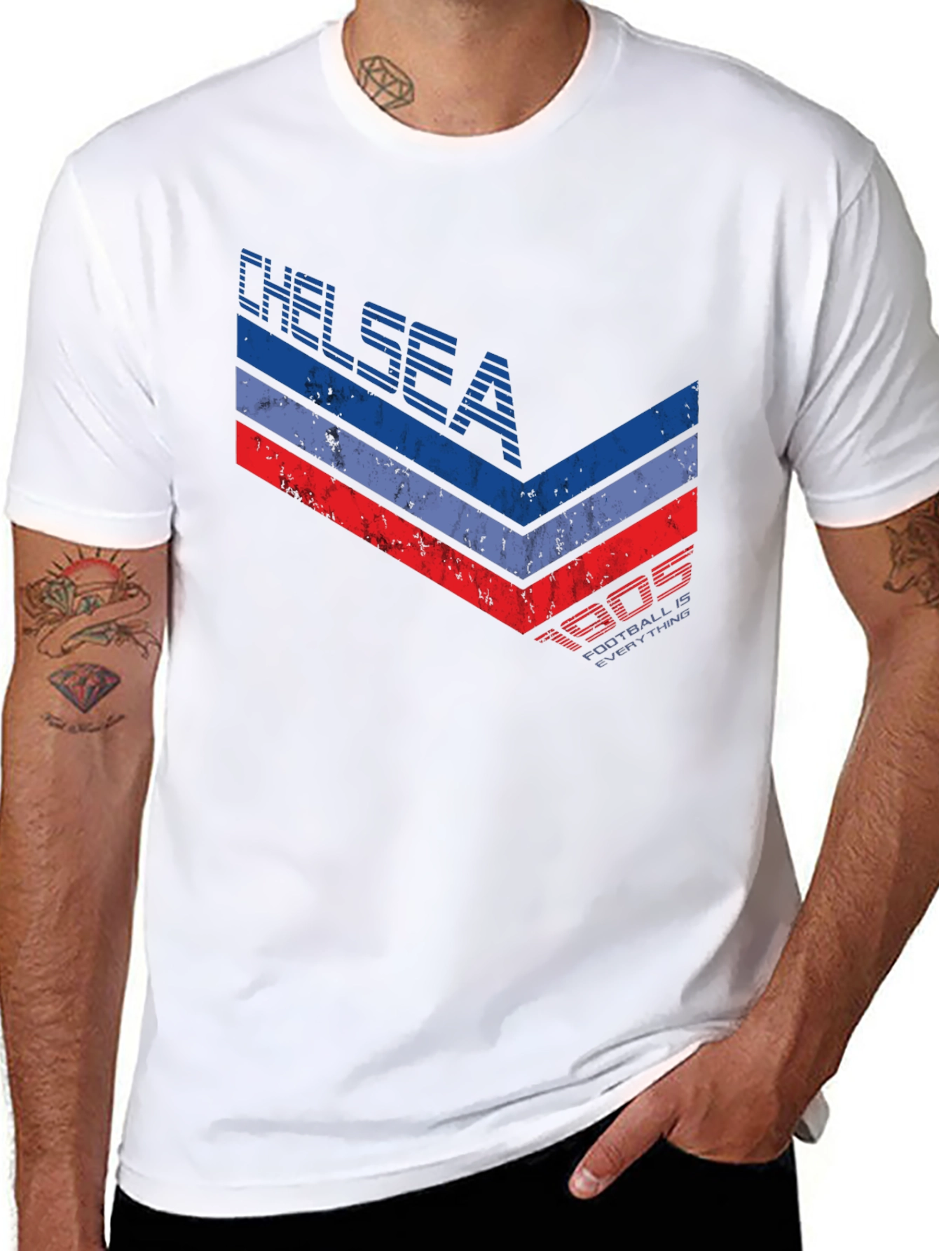 Chelsea Football Club 1905 Retro Style T-Shirt