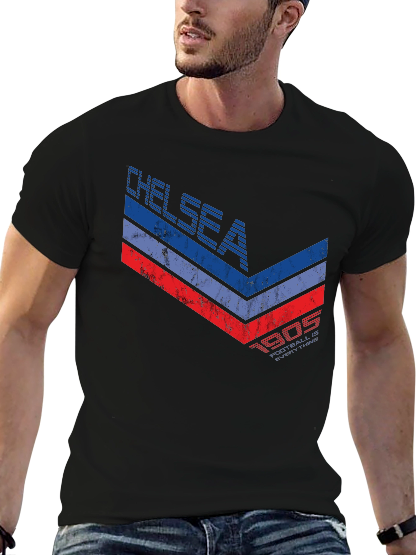 Chelsea Football Club 1905 Retro Style T-Shirt