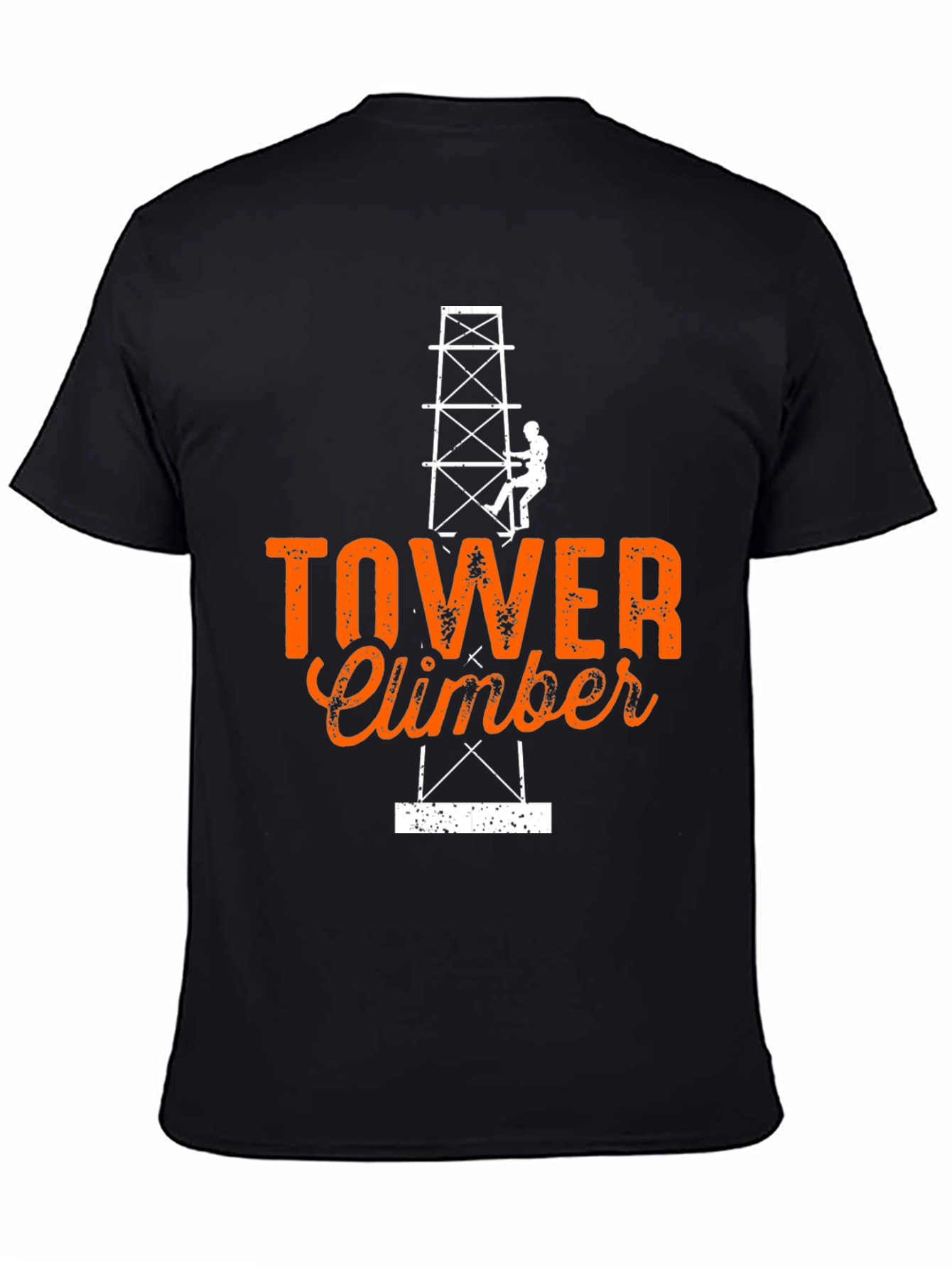 Tower Climber Graphic Tee - Black