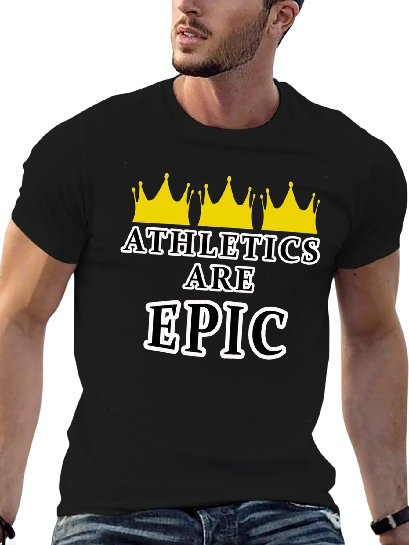 Athletes Are Epic T-Shirt with Crowns