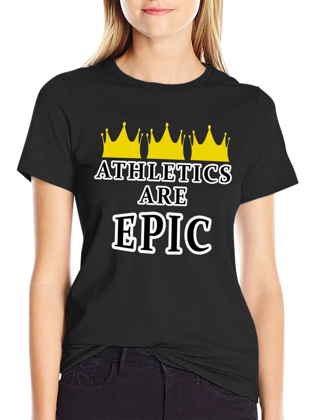 Athletes Are Epic T-Shirt with Crowns
