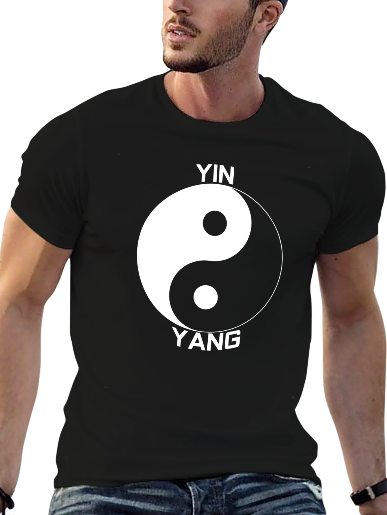 Yin Yang Graphic Tee - Balance & Harmony