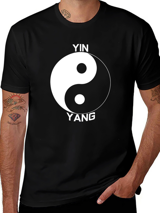 Yin Yang Graphic Tee - Balance & Harmony