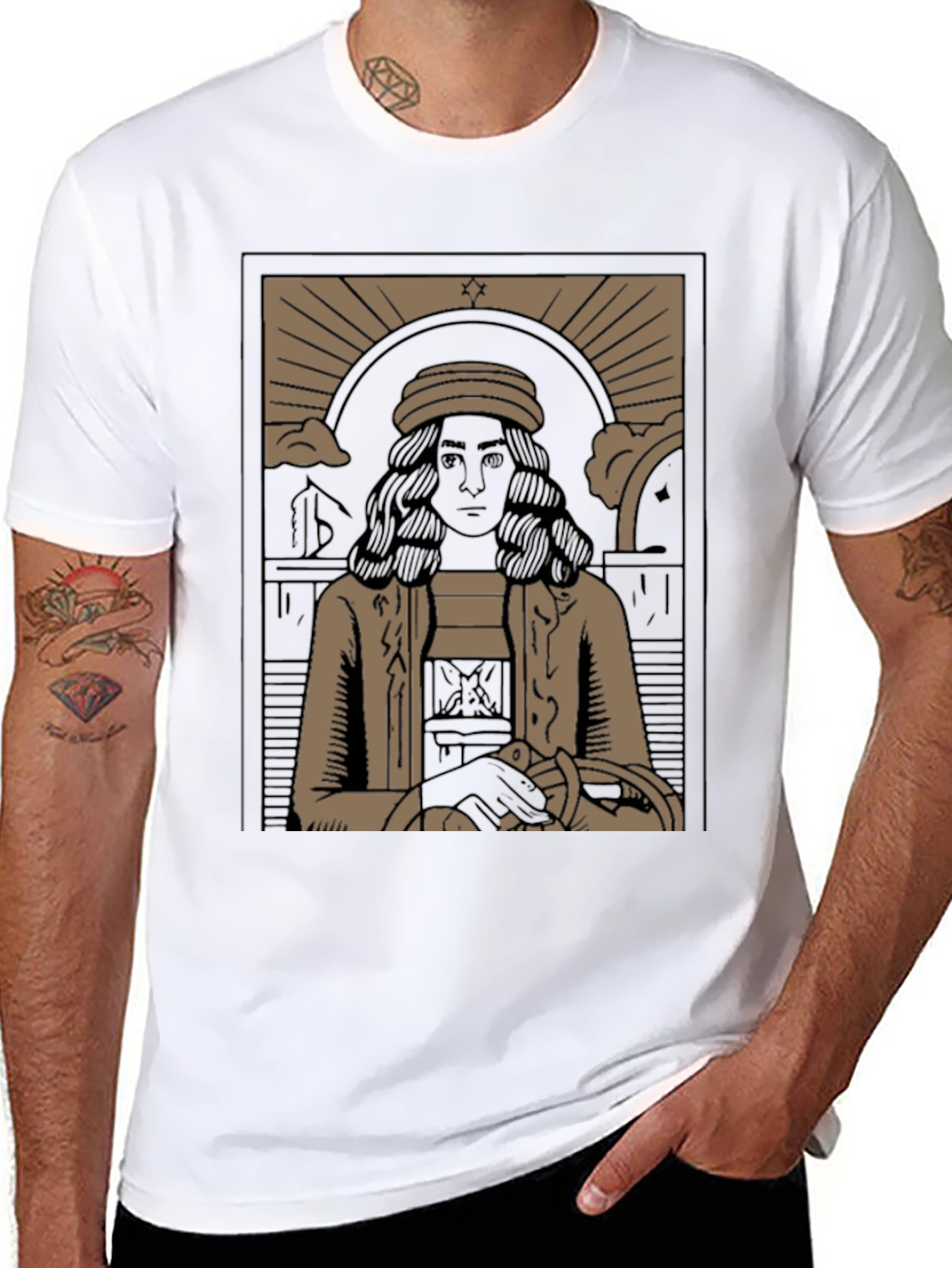 Unique Graphic Tee - Artistic Design