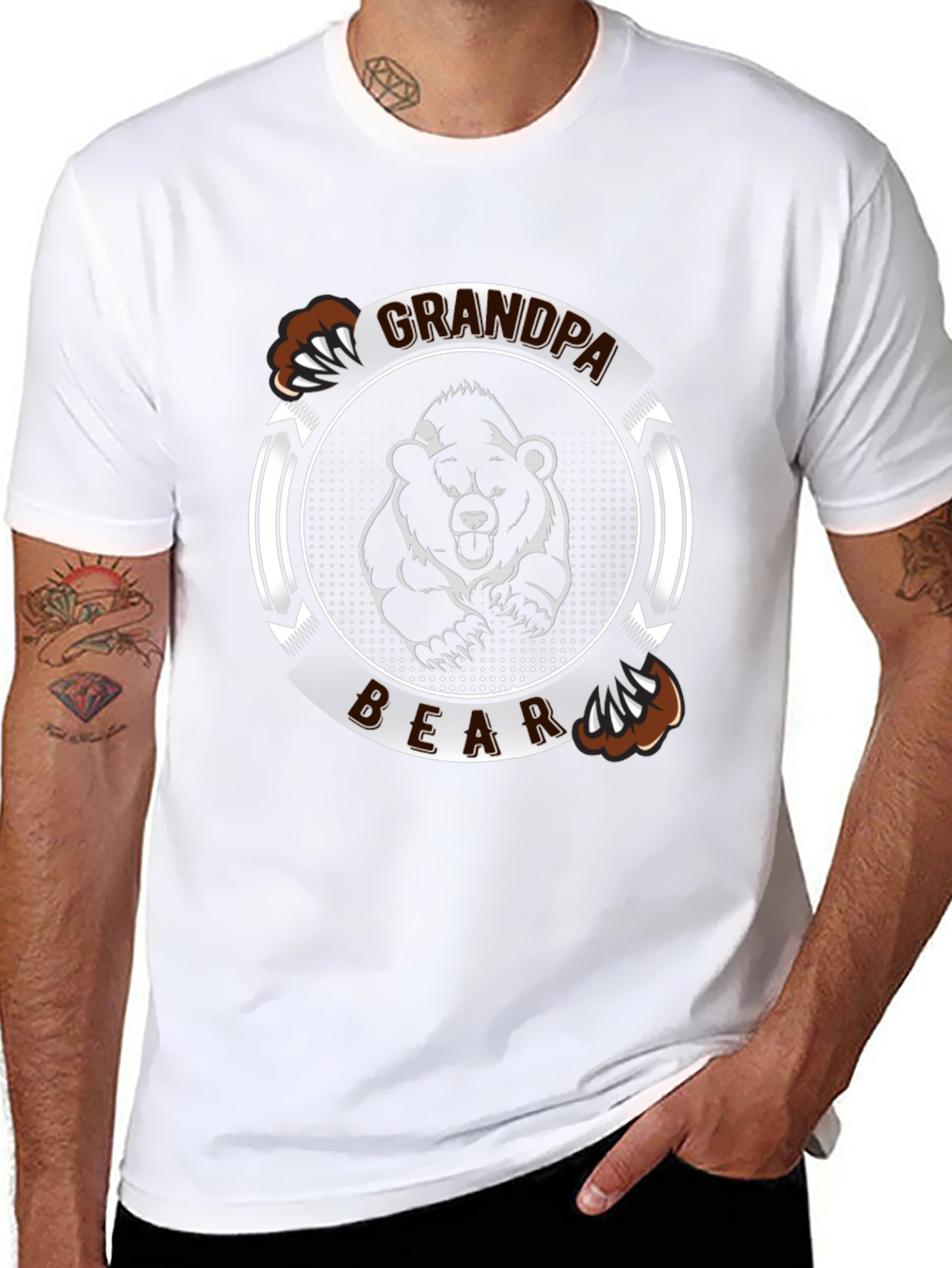 Grandpa Bear T-Shirt - Perfect Gift!