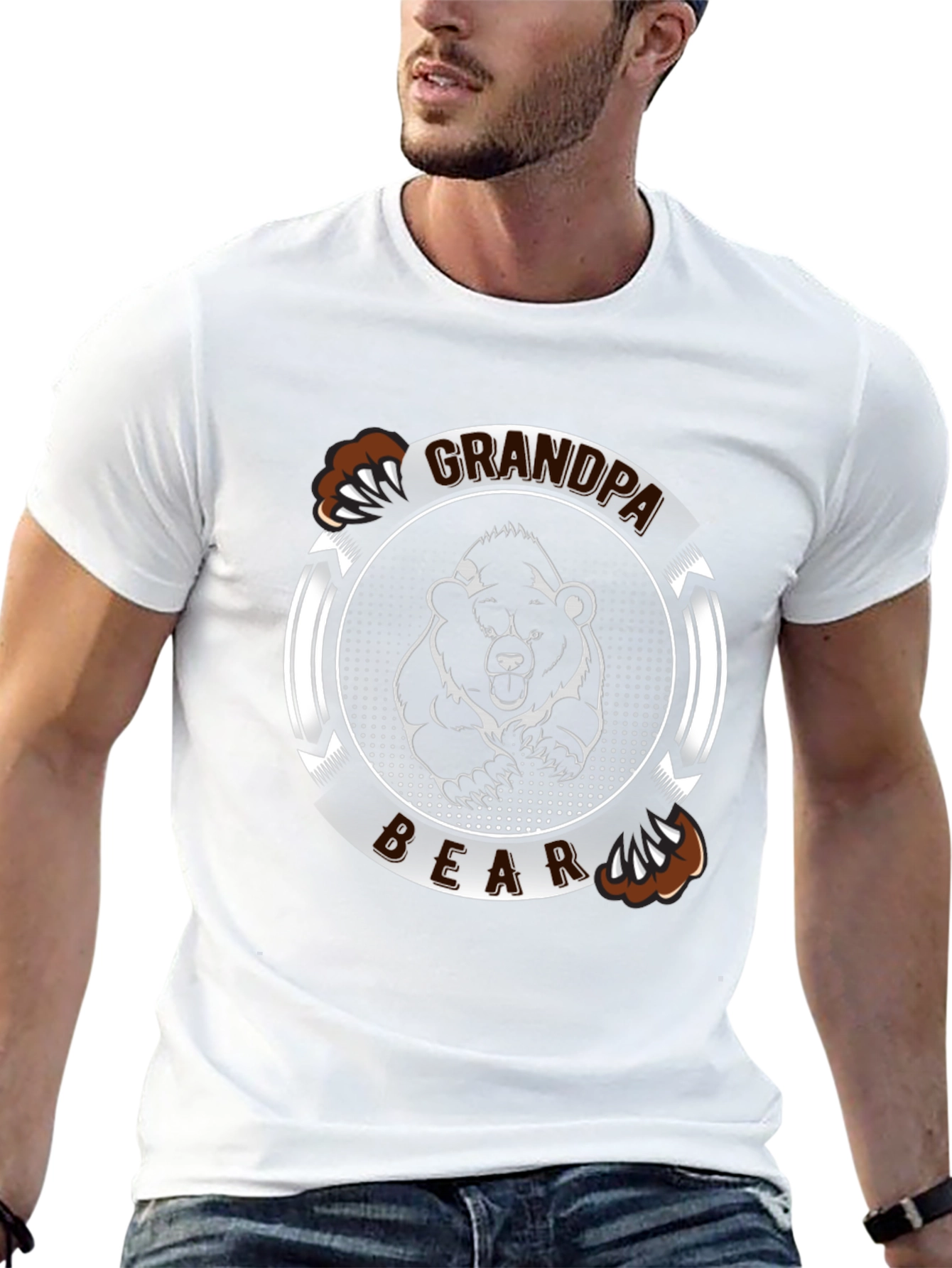 Grandpa Bear T-Shirt - Perfect Gift!