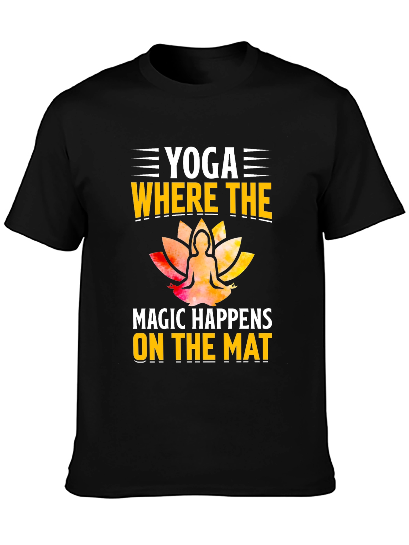 Yoga Where The Magic Happens T-Shirt