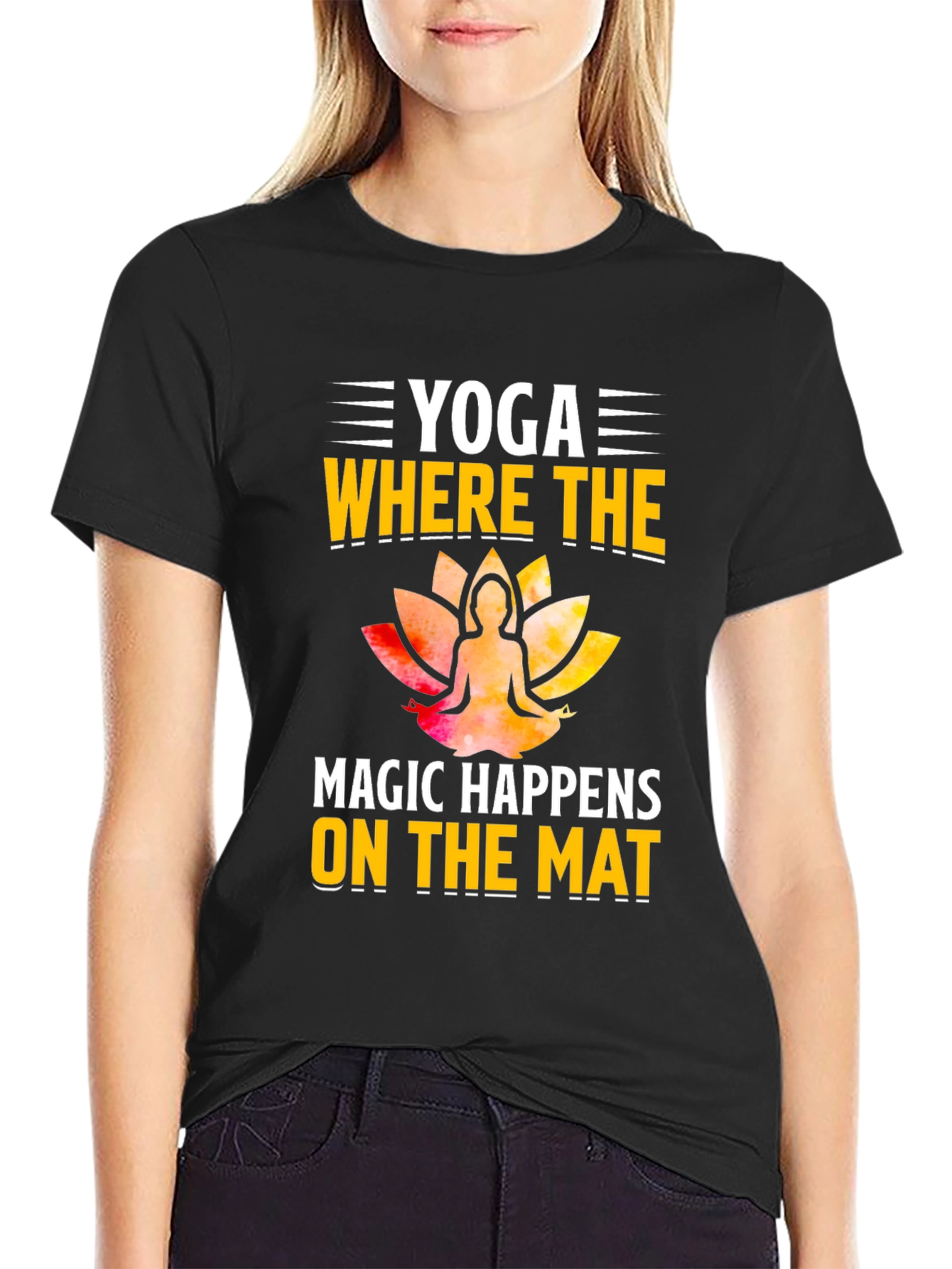 Yoga Where The Magic Happens T-Shirt