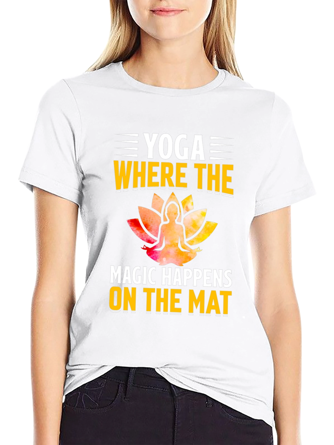 Yoga Where The Magic Happens T-Shirt