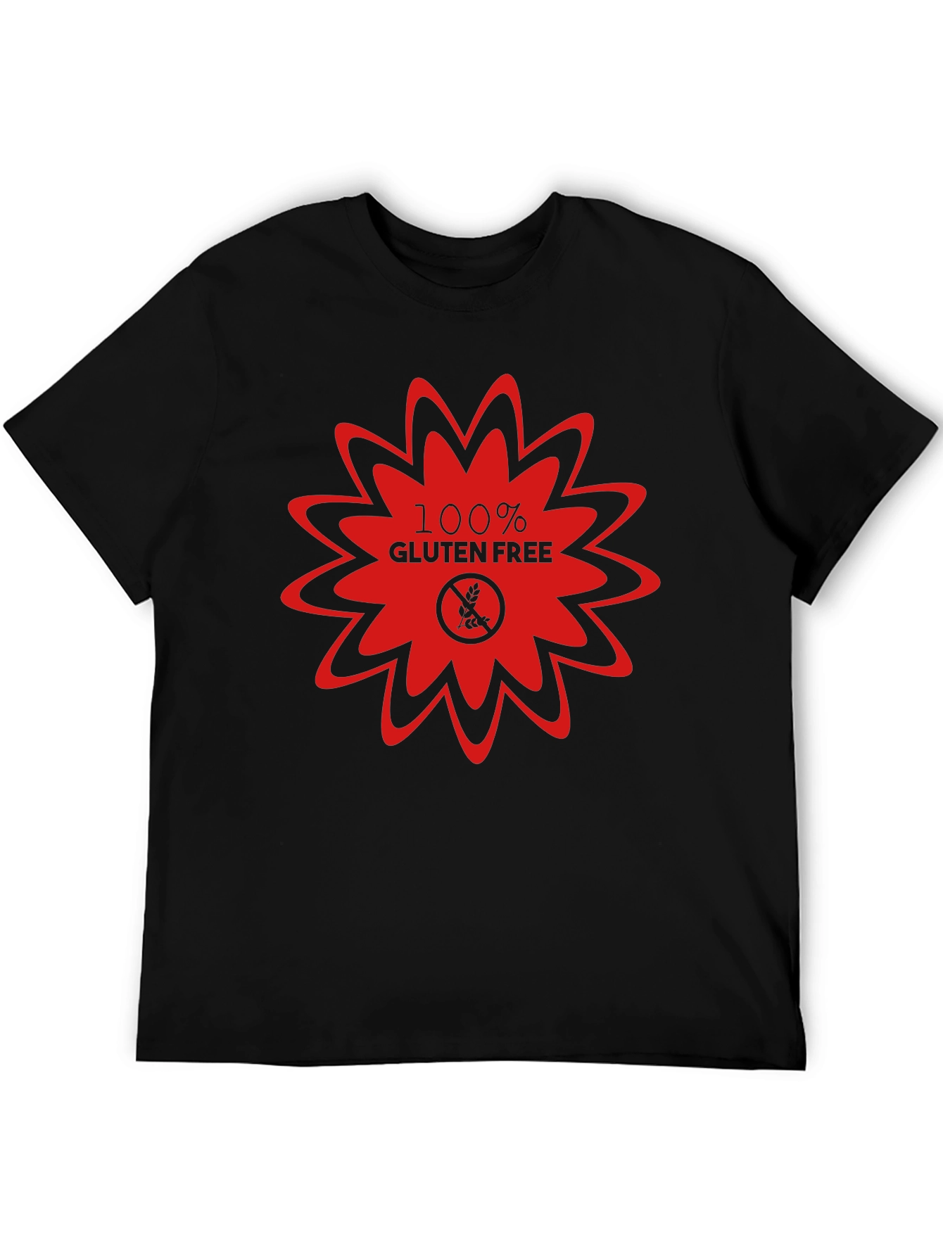 Gluten Free Black T-Shirt