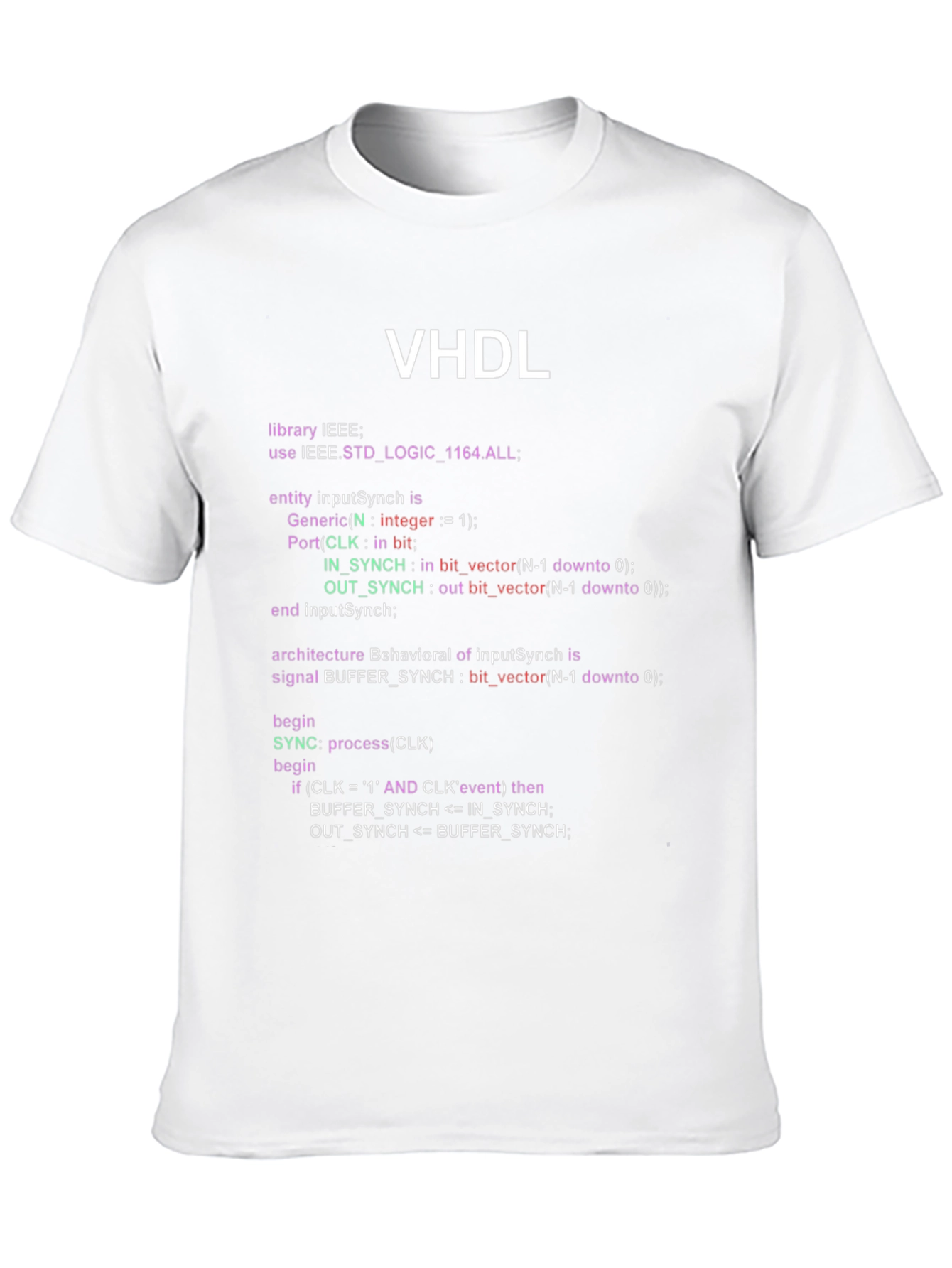 VHDL Code T-Shirt - Programmer Gift