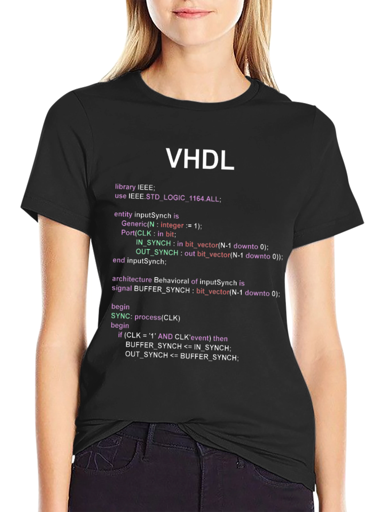 VHDL Code T-Shirt - Programmer Gift