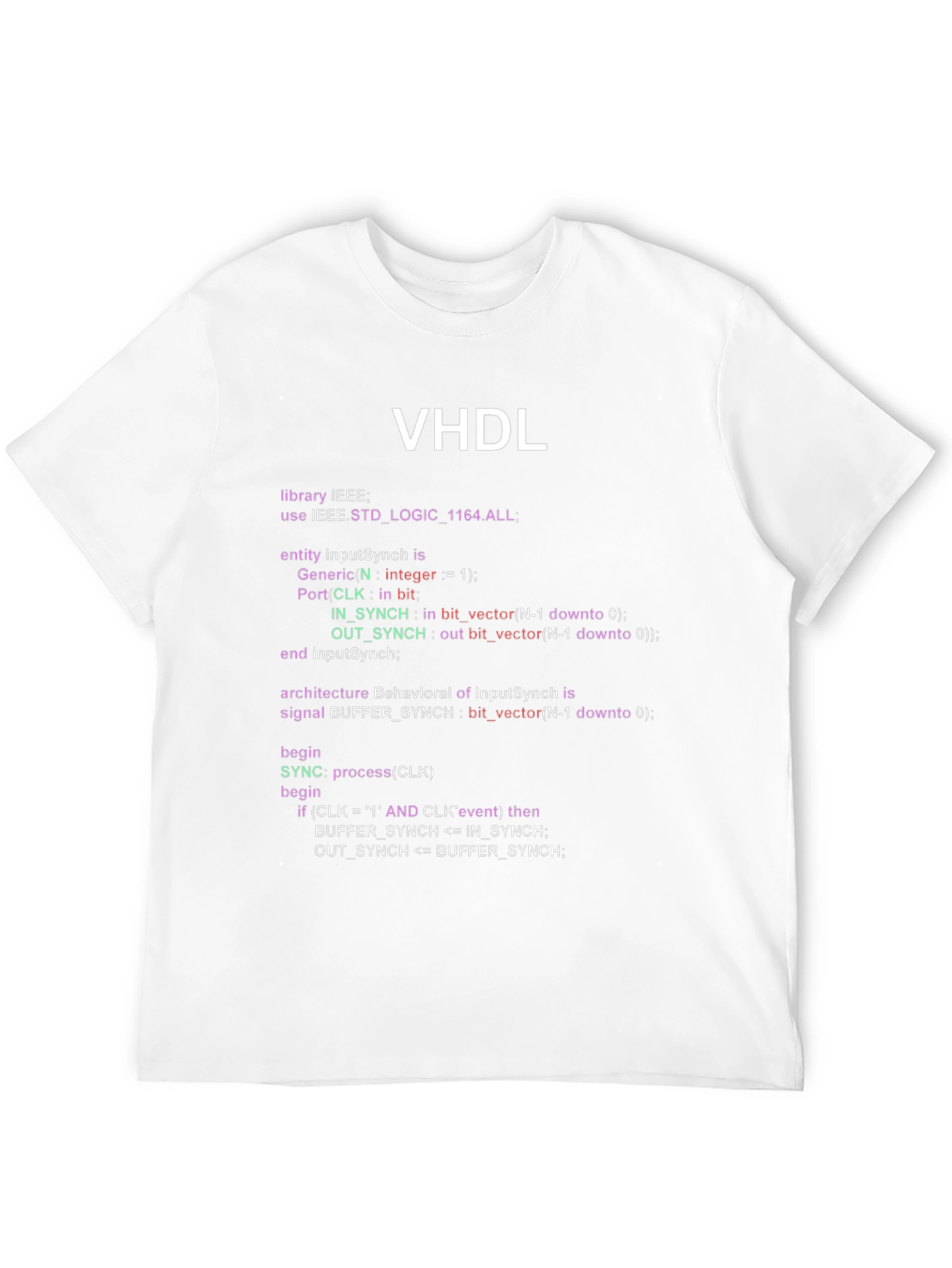 VHDL Code T-Shirt - Programmer Gift