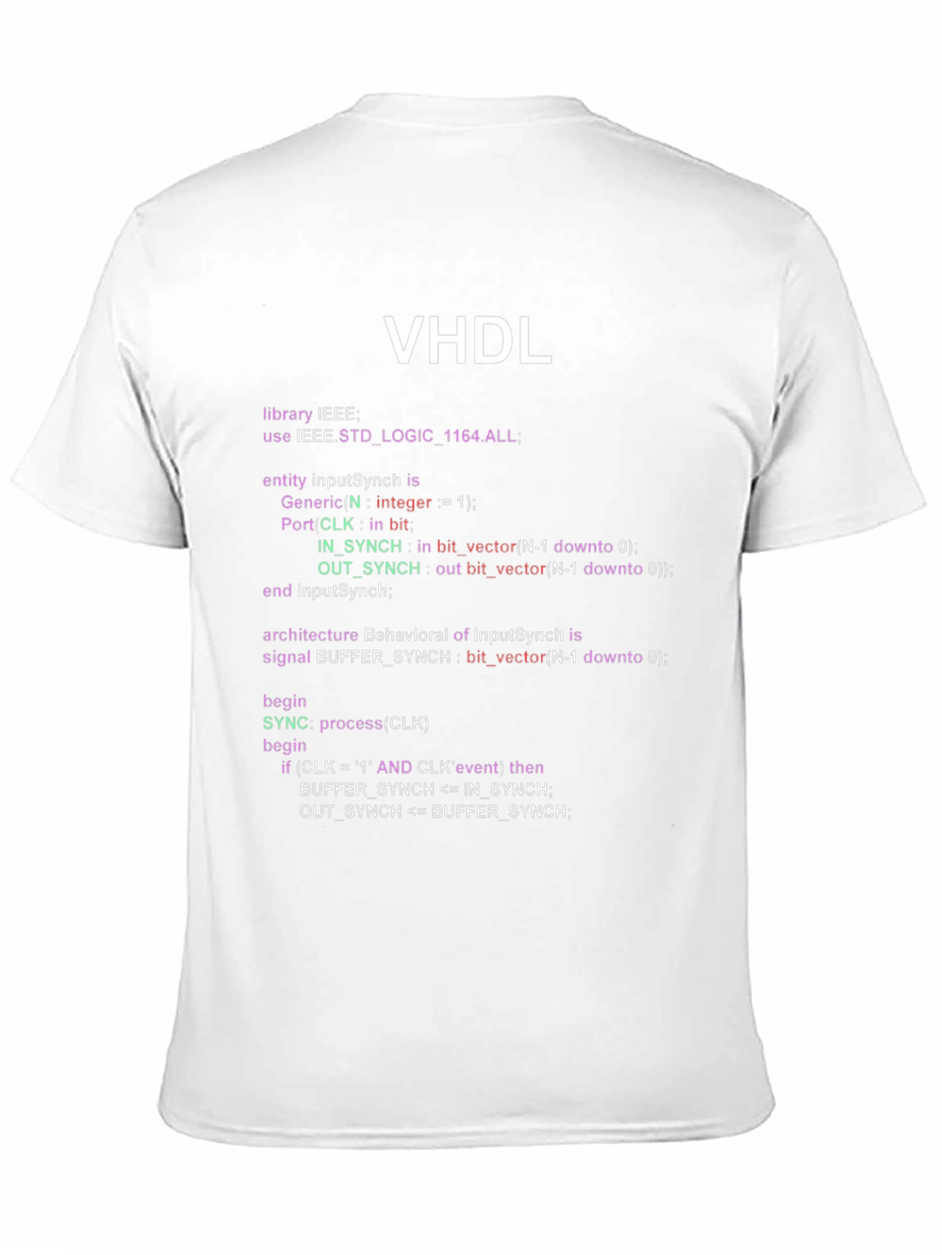 VHDL Code T-Shirt - Programmer Gift