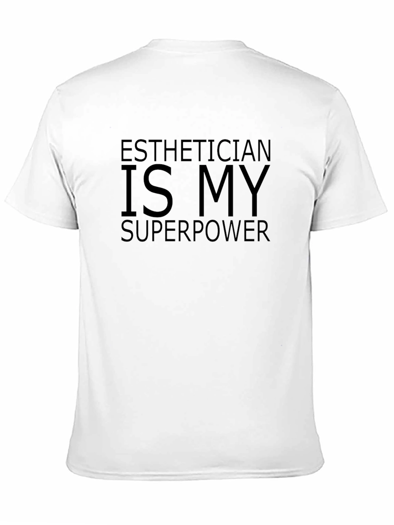 Esthetician Superpower Black T-Shirt