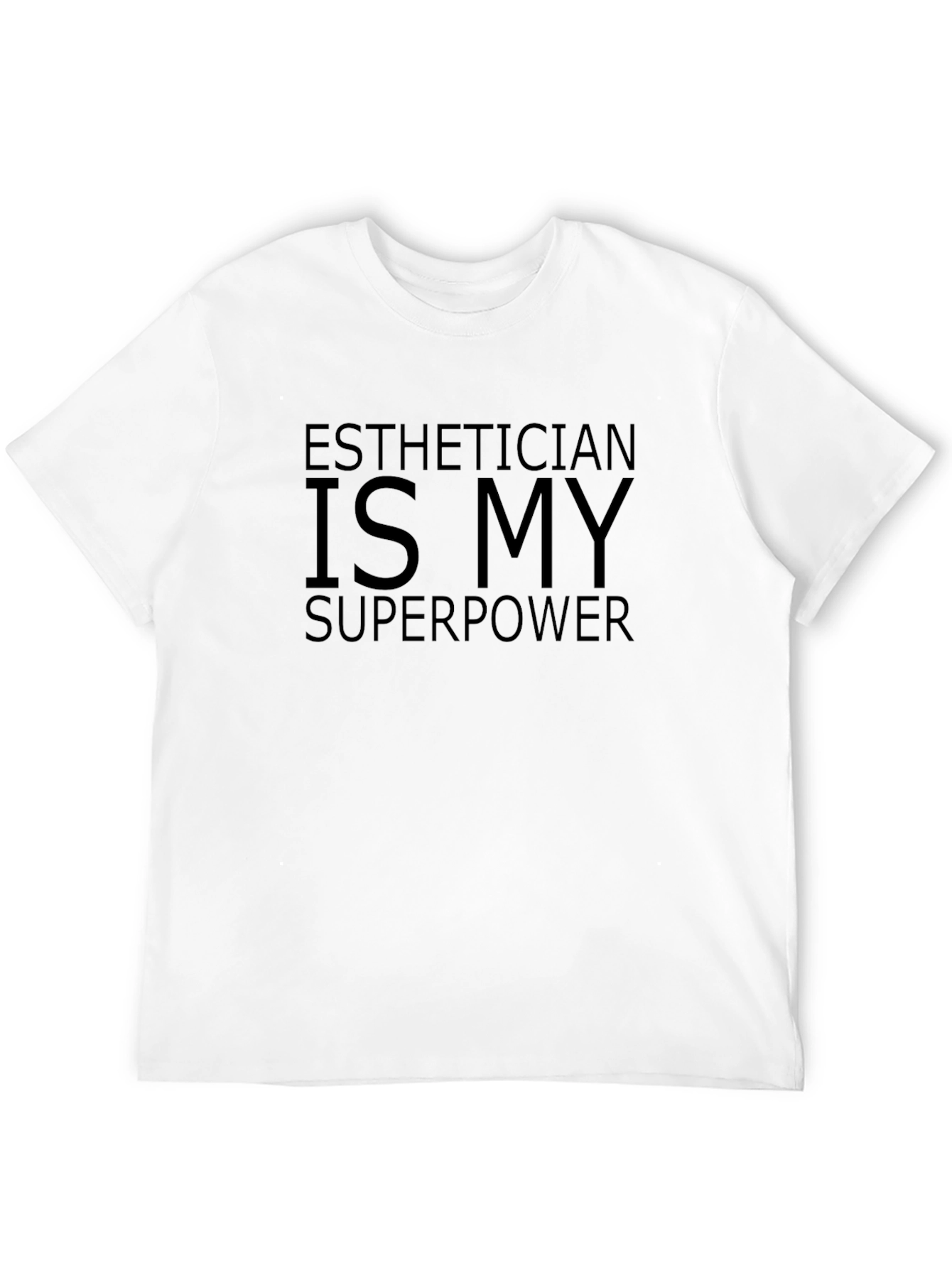 Esthetician Superpower Black T-Shirt