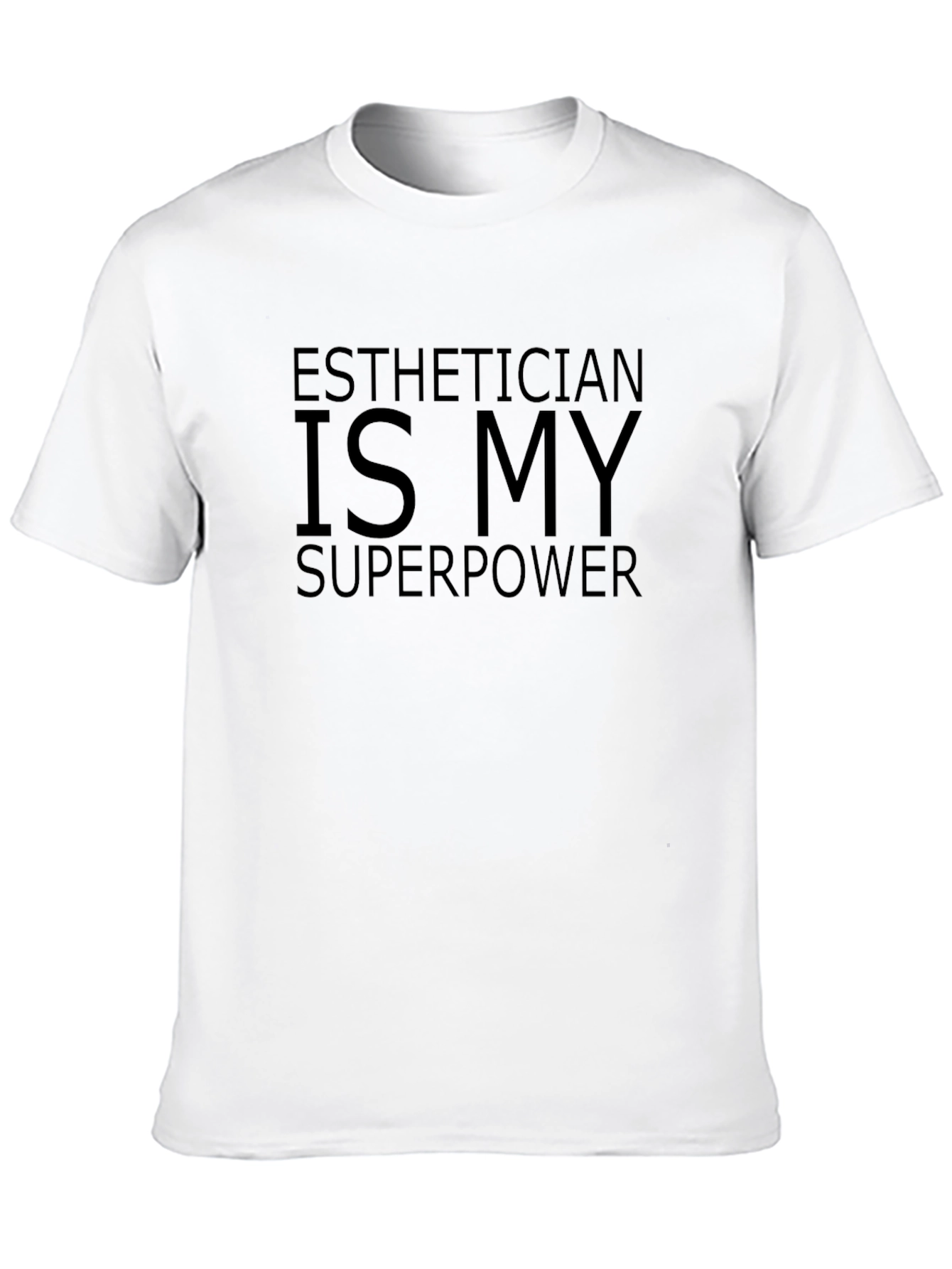Esthetician Superpower Black T-Shirt