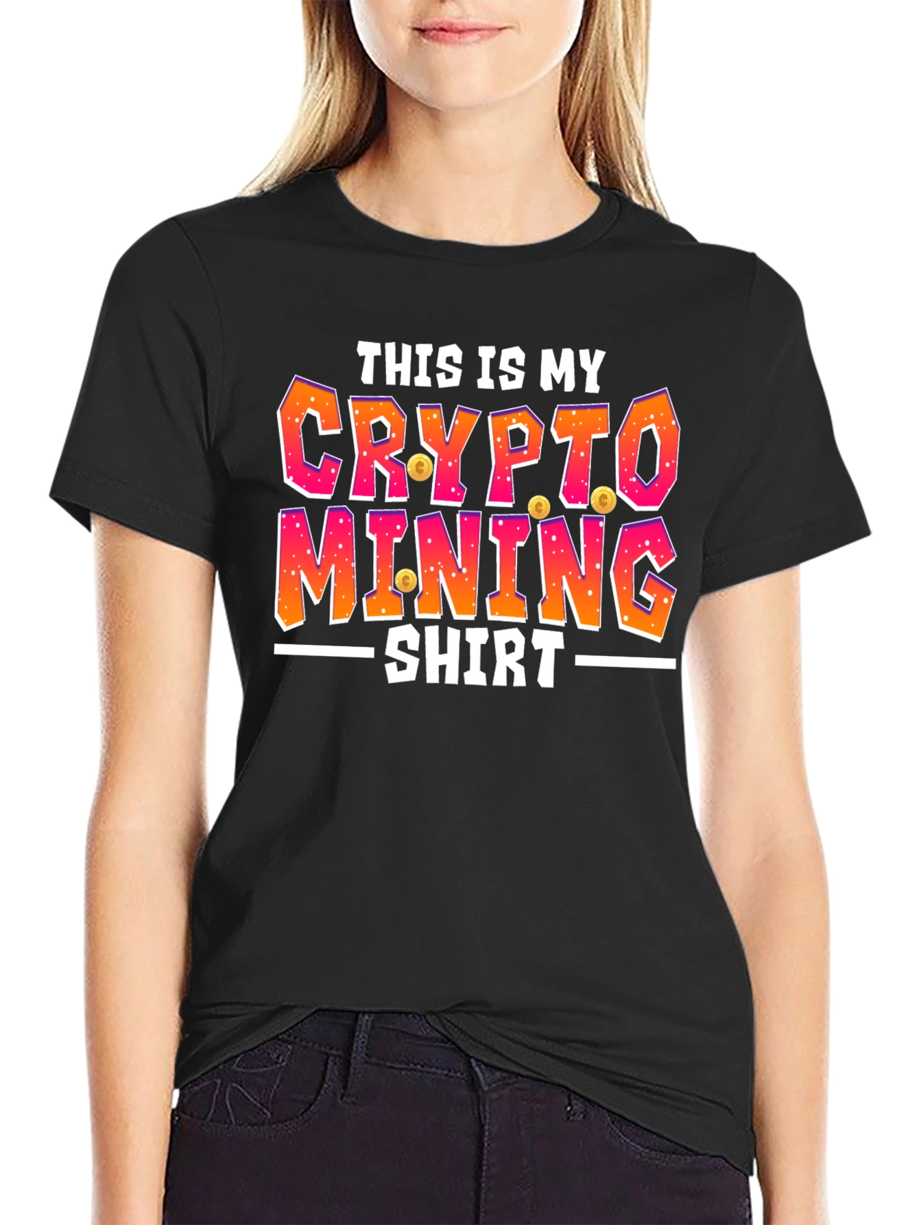 Crypto Mining Shirt - Funny Bitcoin T-Shirt