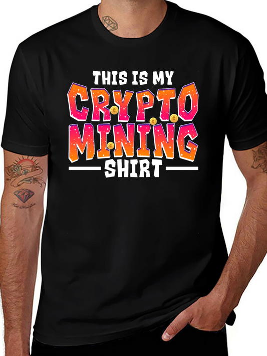 Crypto Mining Shirt - Funny Bitcoin T-Shirt