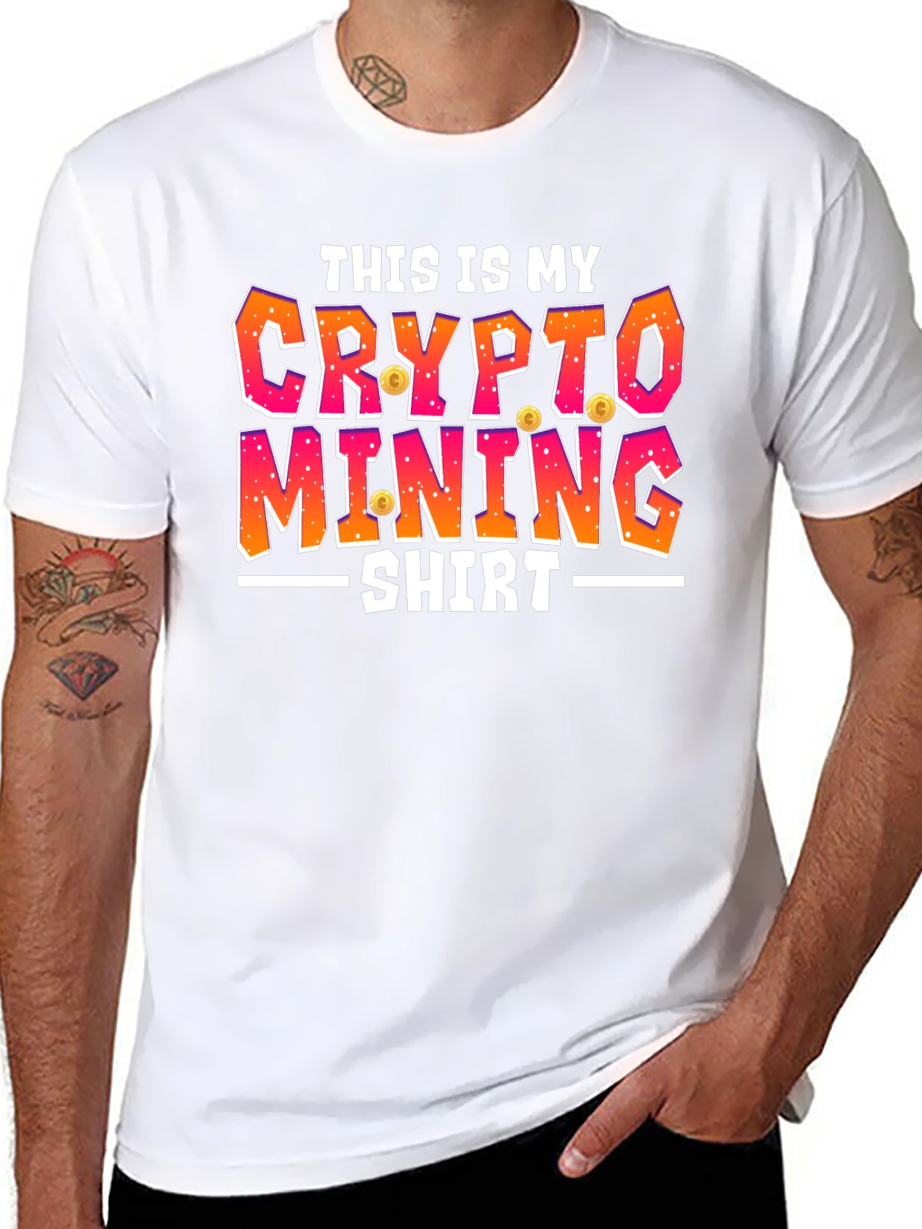 Crypto Mining Shirt - Funny Bitcoin T-Shirt