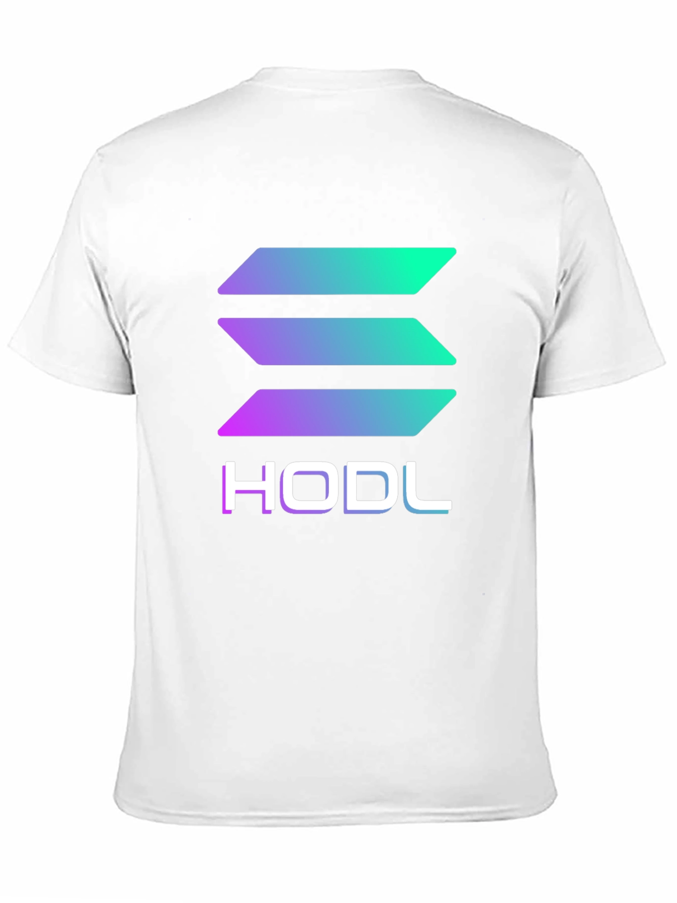 Solana HODL Crypto T-Shirt - Black