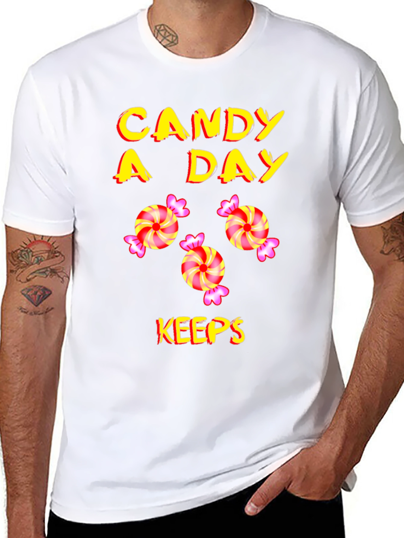 Candy a Day Keeps T-Shirt