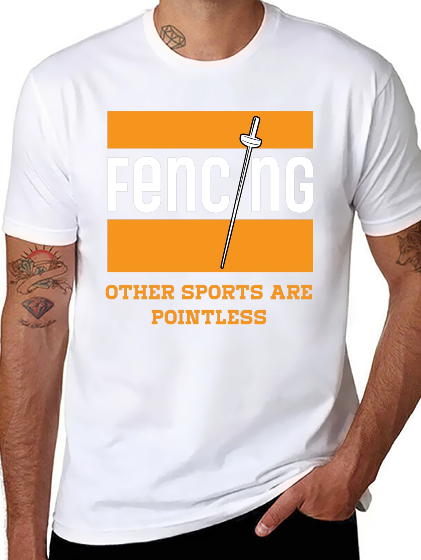 Fencing is Not Pointless T-Shirt