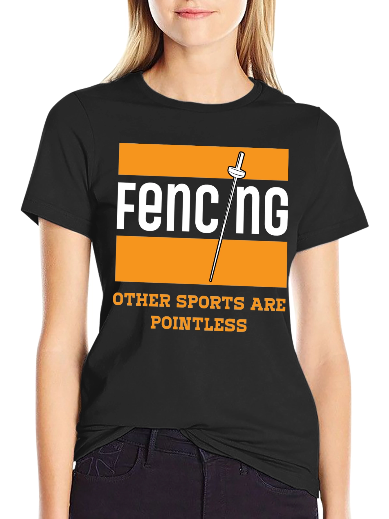 Fencing is Not Pointless T-Shirt