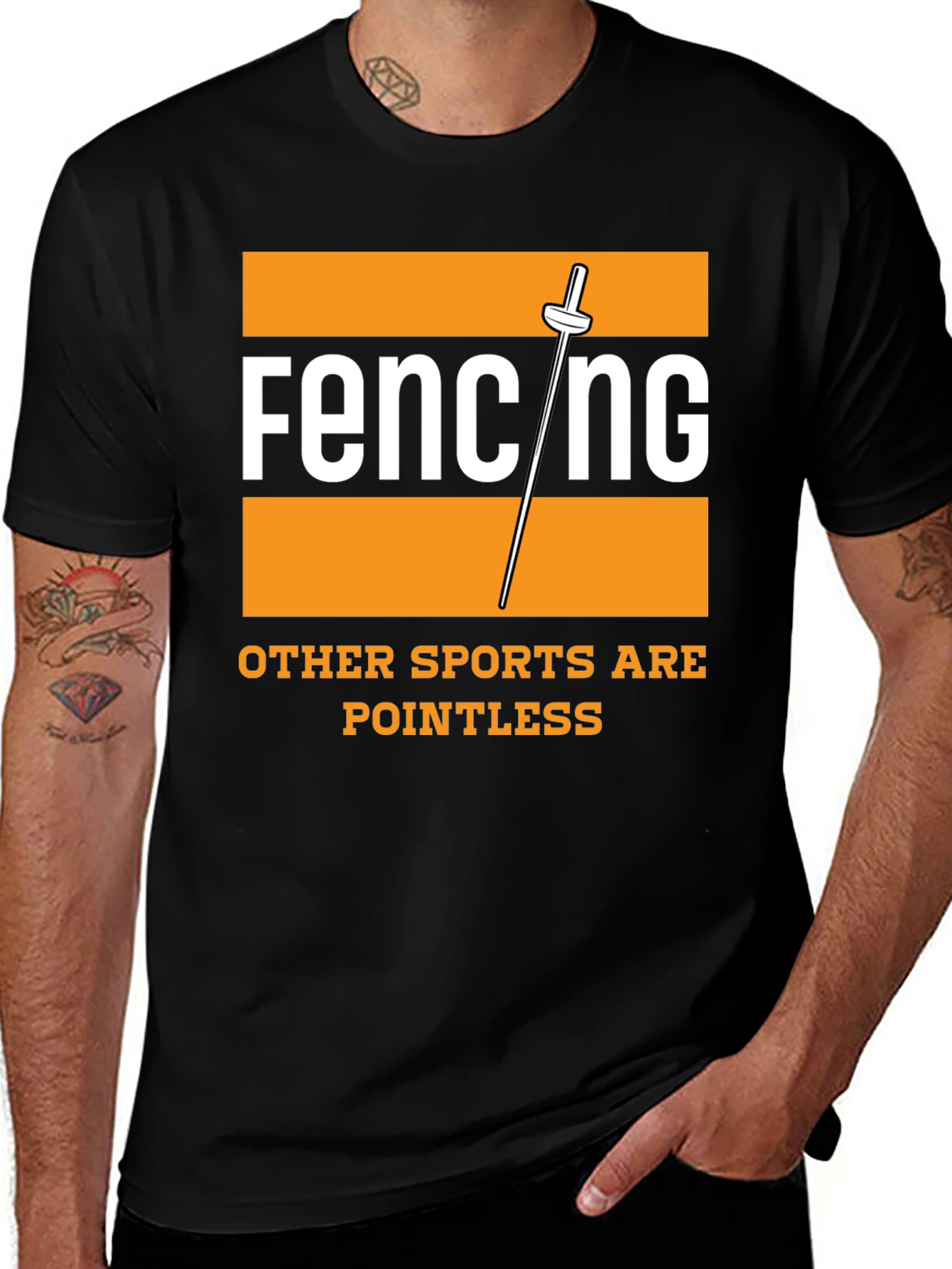 Fencing is Not Pointless T-Shirt
